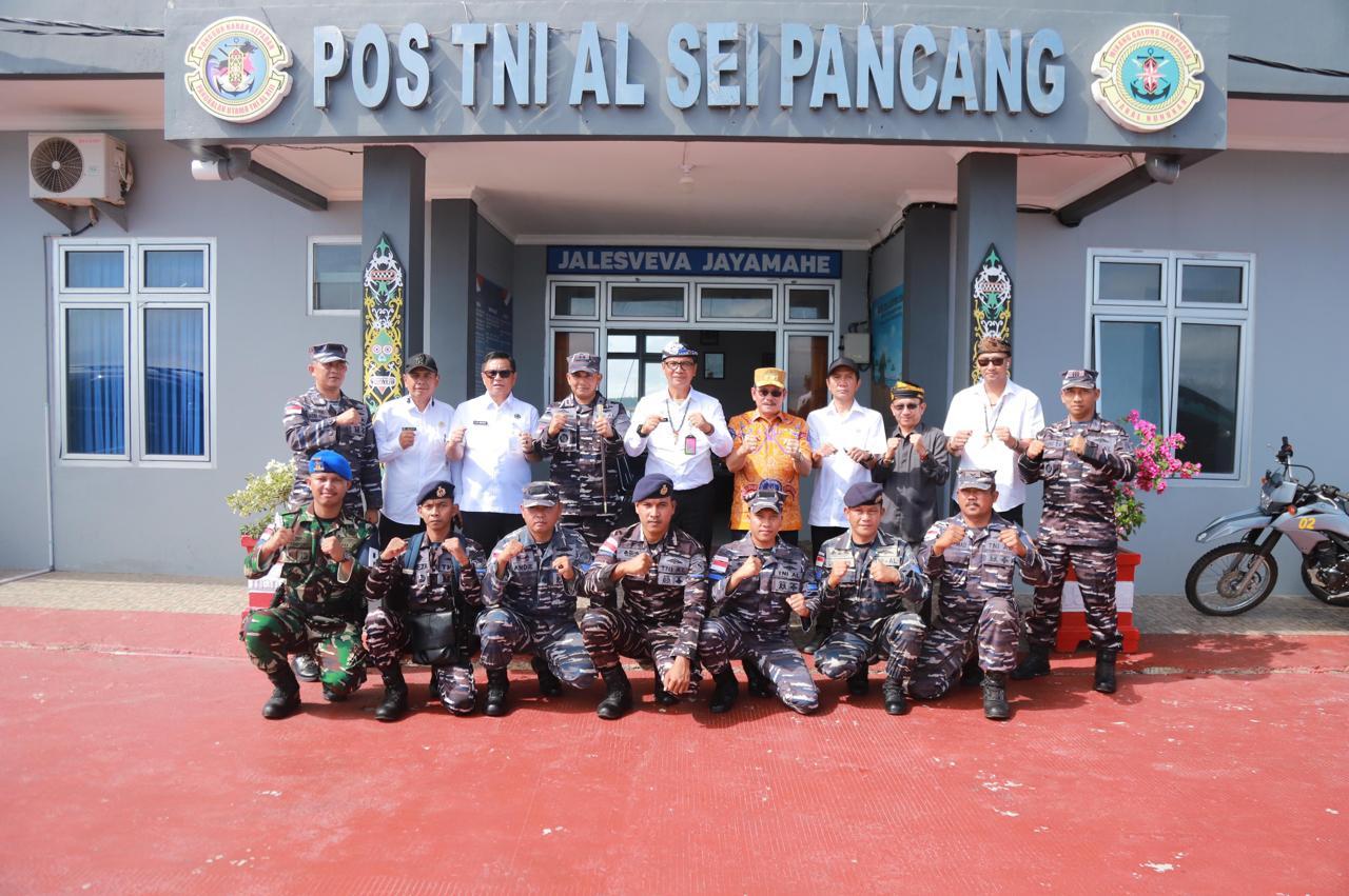 Sekretaris BNPP RI Tinjau PLBN Sebatik, Penyelesaian Patok Batas dan Pembenahan Pelabuhan Jadi Sorotan