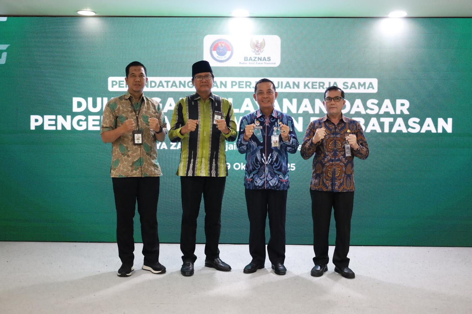 BNPP RI dan BAZNAS RI Jalin Kerja Sama Strategis untuk Tingkatkan Kesejahteraan Masyarakat Perbatasan