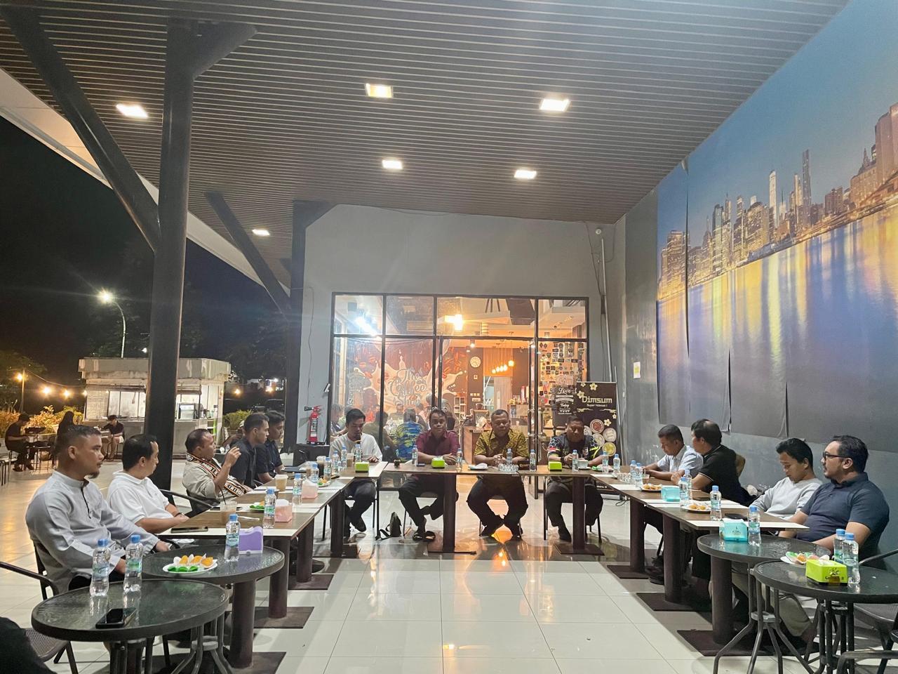 Coffe Night di PLBN Aruk: Diskusi Santai Lintas Instansi, Pererat Sinergi di Ujung Negeri