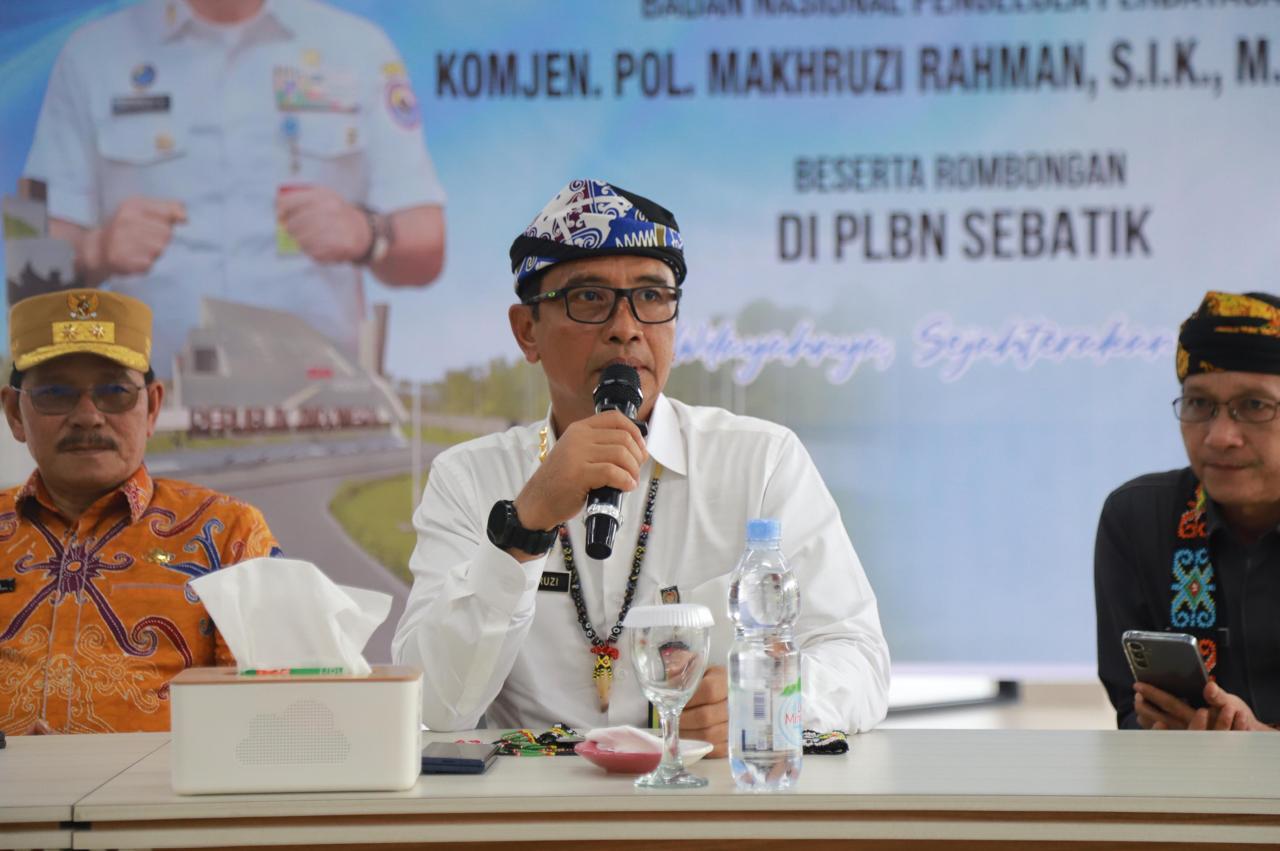 Sekretaris BNPP RI Tinjau PLBN Sebatik, Penyelesaian Patok Batas dan Pembenahan Pelabuhan Jadi Sorotan