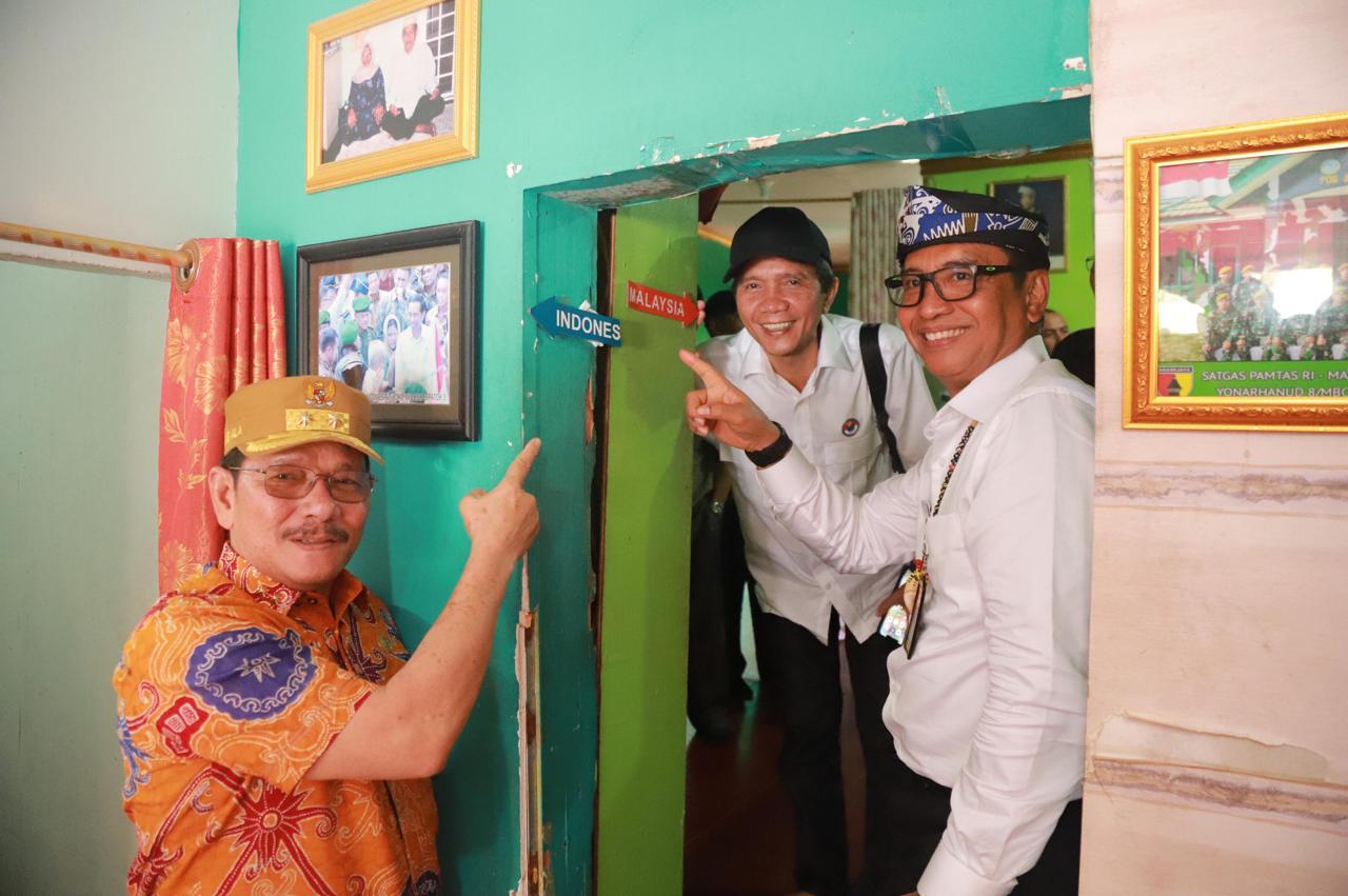 Sekretaris BNPP RI Tinjau PLBN Sebatik, Penyelesaian Patok Batas dan Pembenahan Pelabuhan Jadi Sorotan