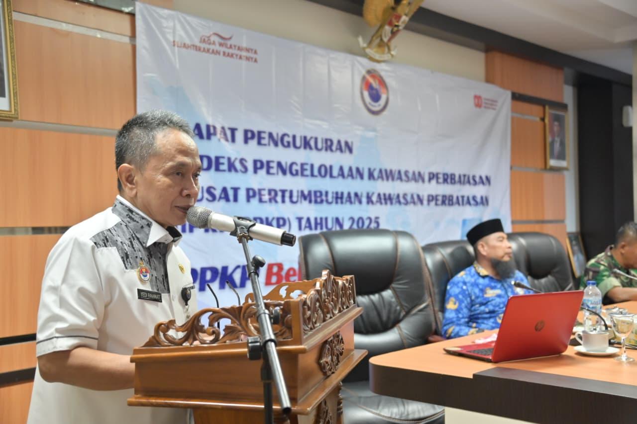 BNPP RI Dorong Pengembangan Kabupaten Bengkalis sebagai Pusat Pertumbuhan Ekonomi Perbatasan Melalui Pengukuran IPKP