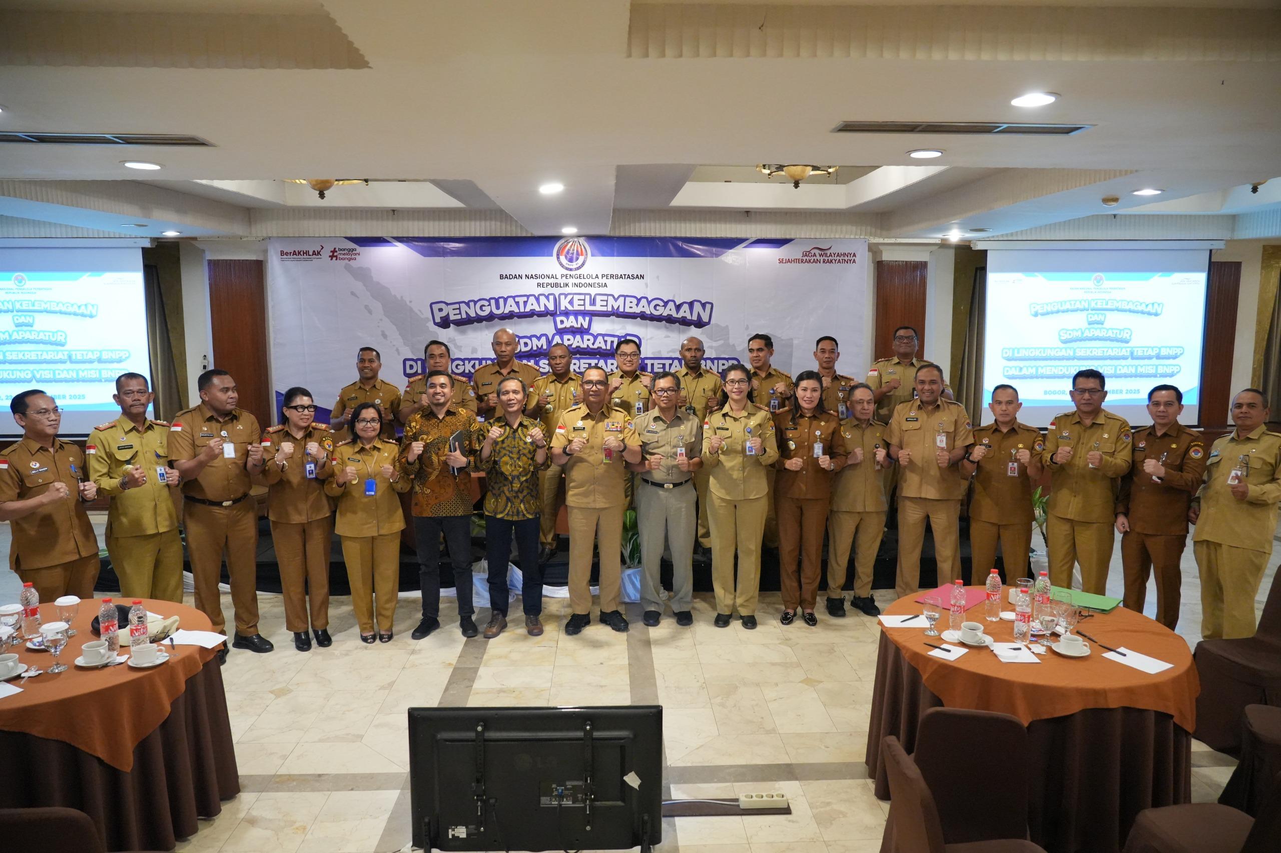 BNPP RI Mantapkan Sinergi Pengelolaan Perbatasan Lewat Sosialisasi Penguatan Kapasitas ASN dan Kelembagaan