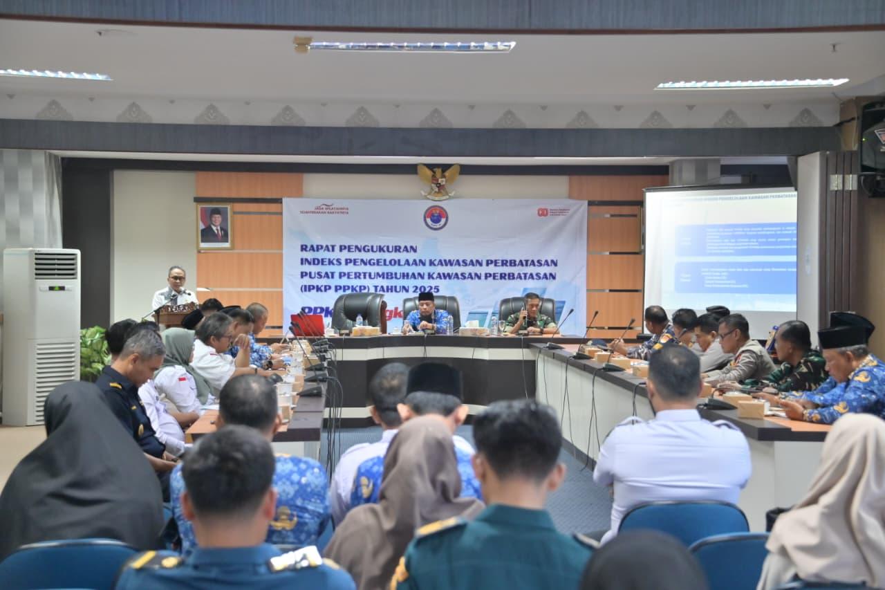 BNPP RI Dorong Pengembangan Kabupaten Bengkalis sebagai Pusat Pertumbuhan Ekonomi Perbatasan Melalui Pengukuran IPKP