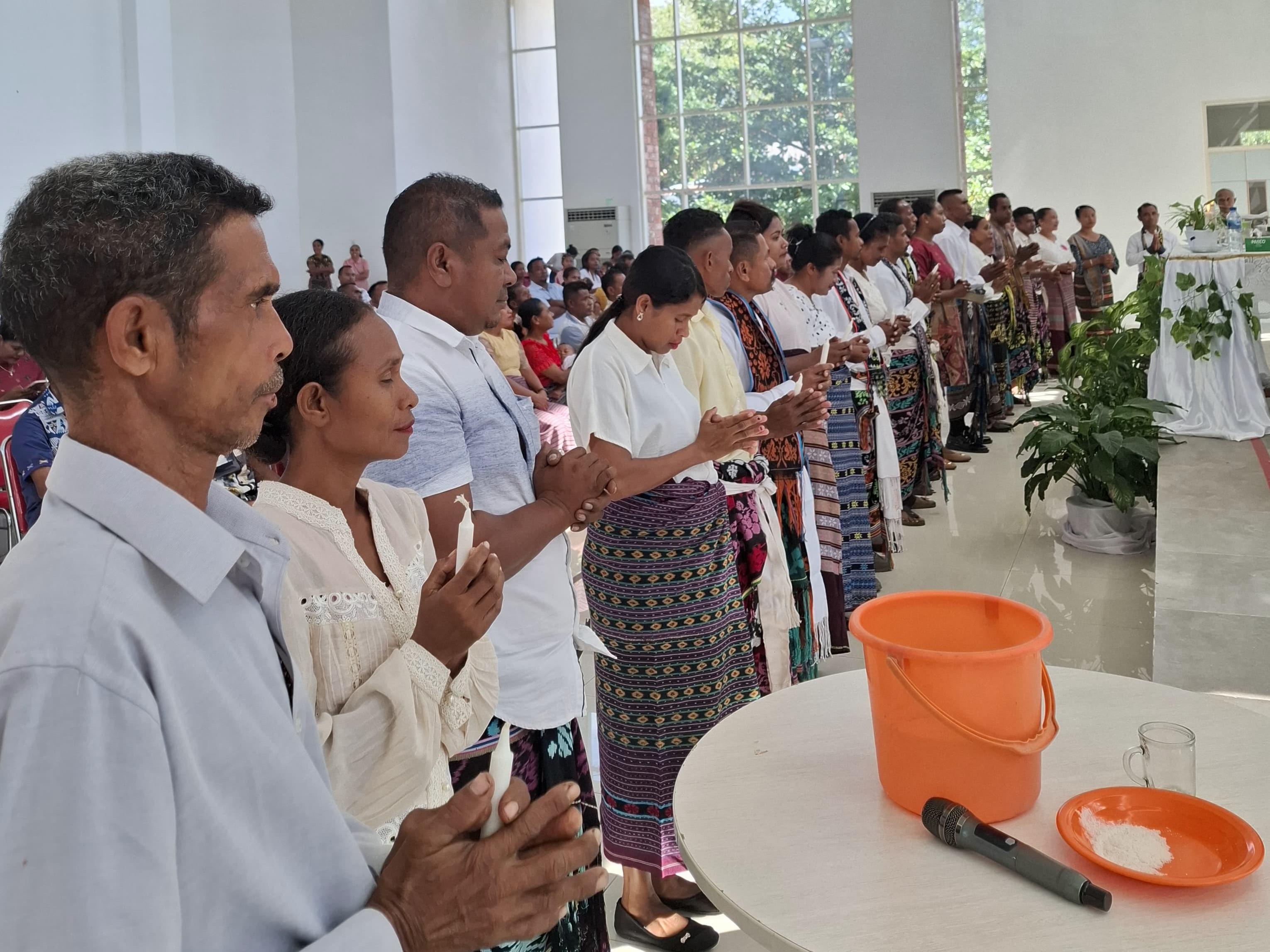 PLBN Wini Jadi Saksi Perayaan Iman Umat Katolik di Perbatasan