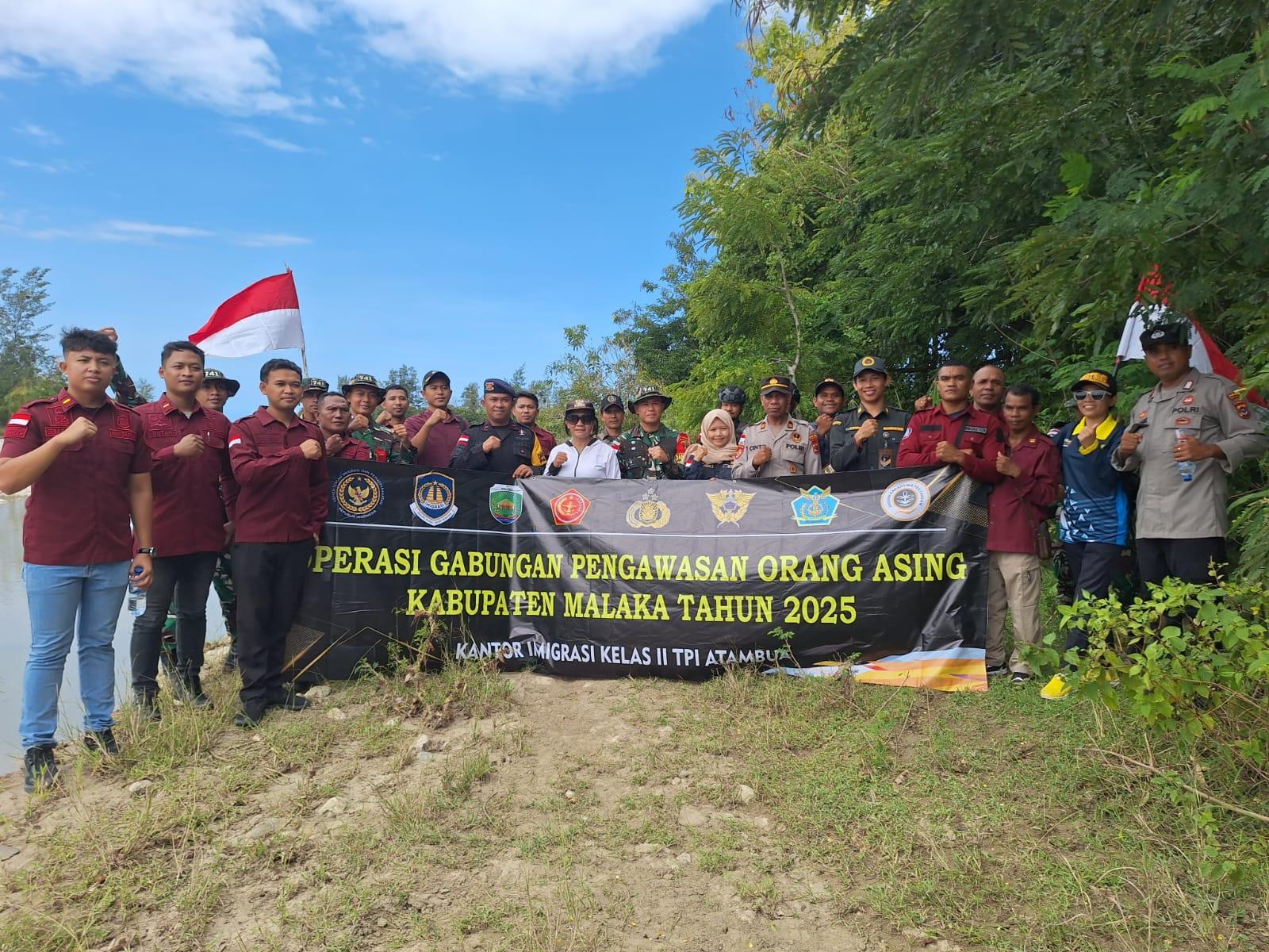 PLBN Motamasin Perkuat Pengawasan Terpadu di Perbatasan RI-RDTL Bersama TIMPORA