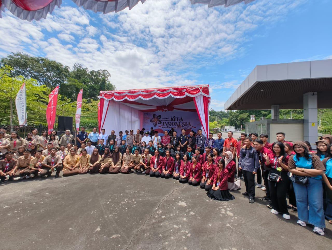 "Kita Indonesia" Hadir di PLBN Entikong, Bumikan Pancasila dan Rawat Kebangsaan