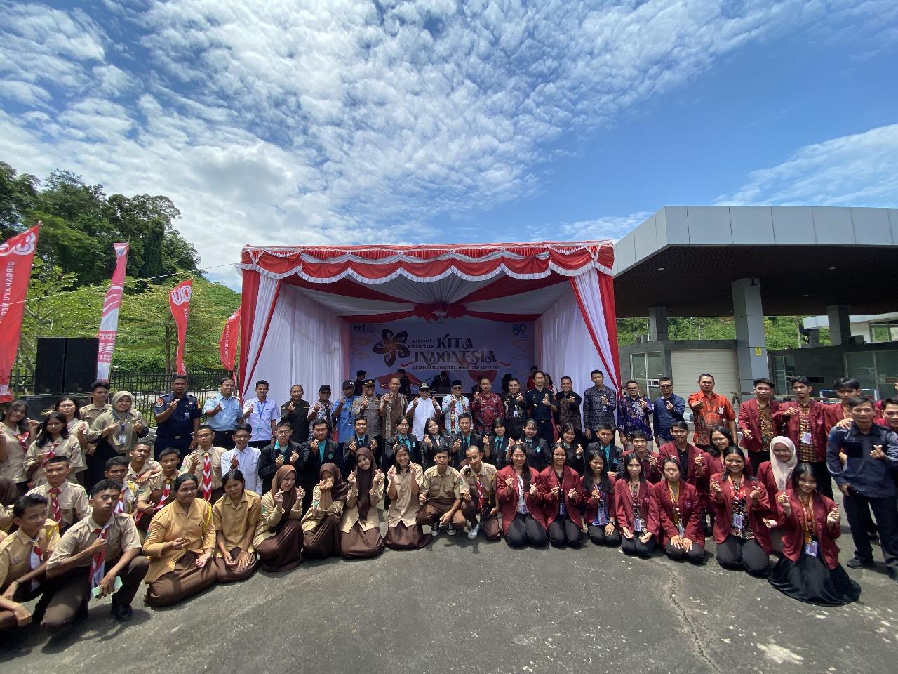 "Kita Indonesia" Hadir di PLBN Entikong, Bumikan Pancasila dan Rawat Kebangsaan