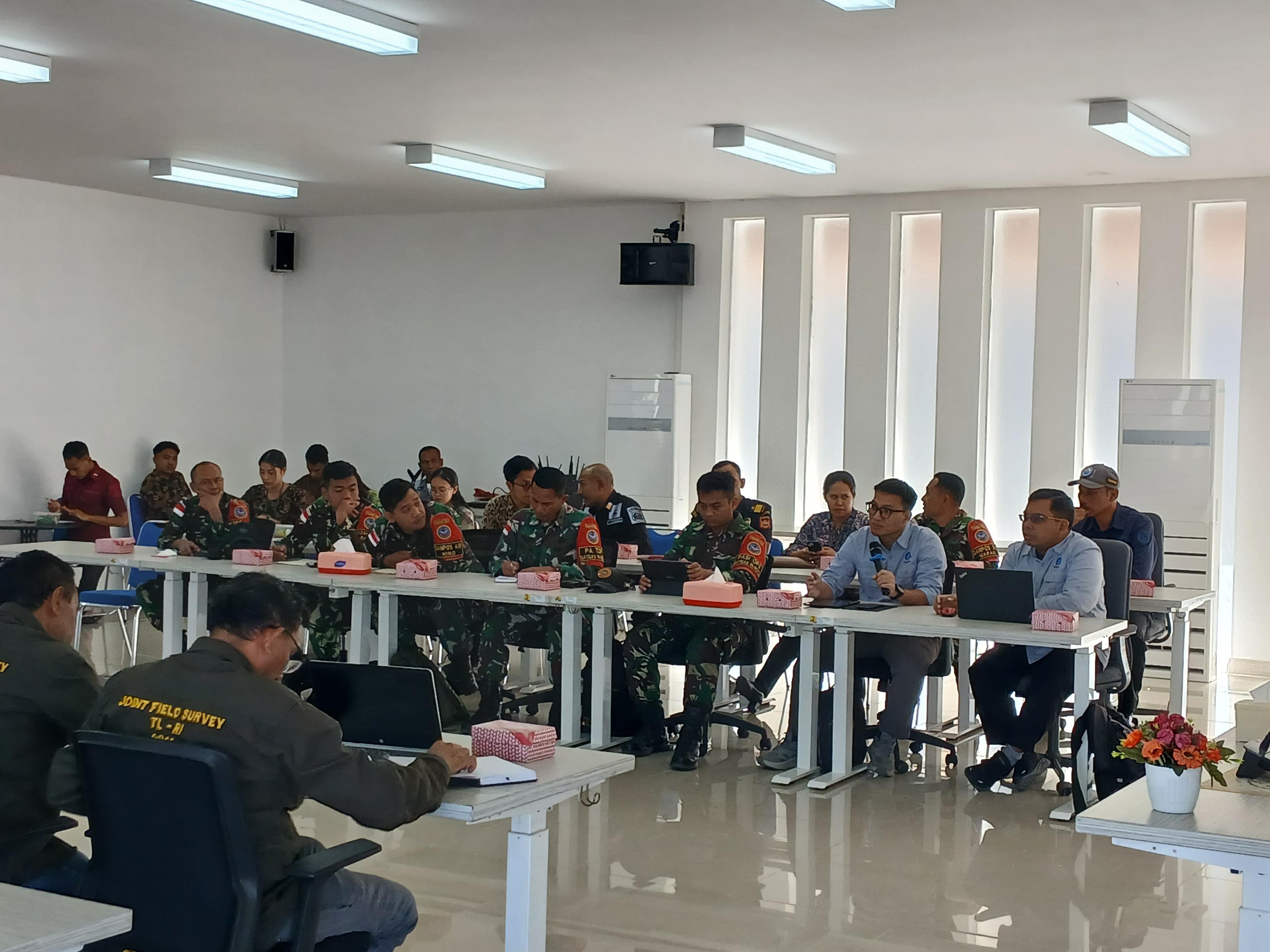 PLBN Napan Fasilitasi Pertemuan Teknis RI-RDTL Bahas Join Field Survey 2025