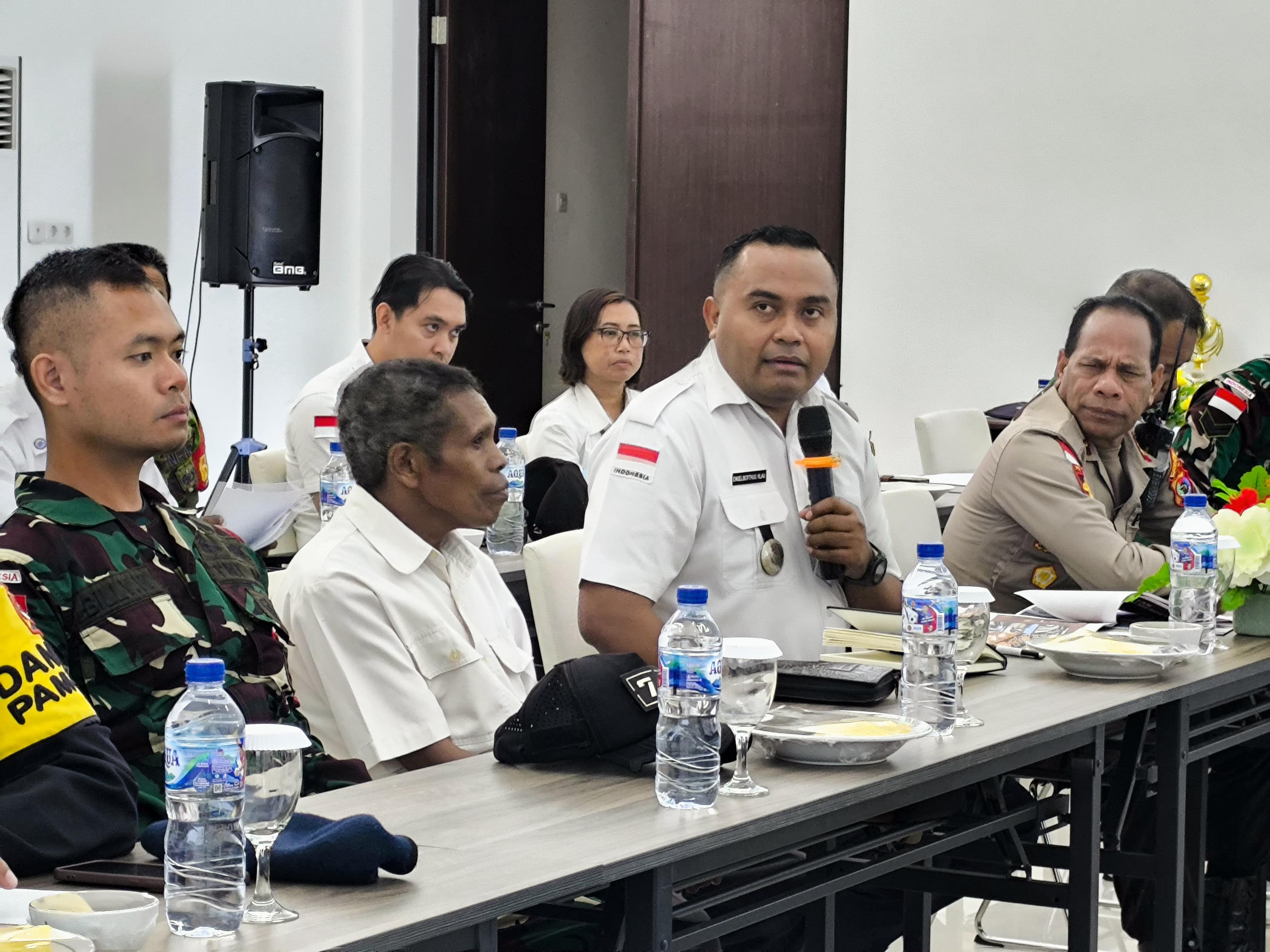 PLBN Motamasin Fasilitasi Koordinasi Lintas Sektor Sambut HUT ke-80 RI di Kobalima Timur