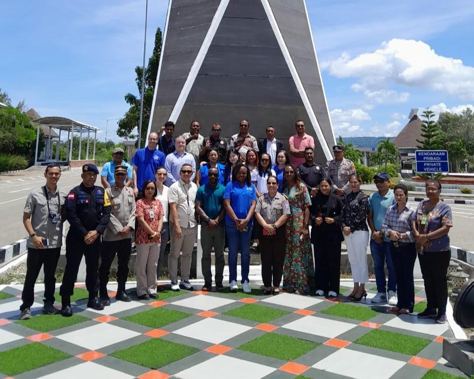 PLBN Motamasin Jadi Titik Strategis Perlintasan Rombongan Dirjen Imigrasi Timor Leste