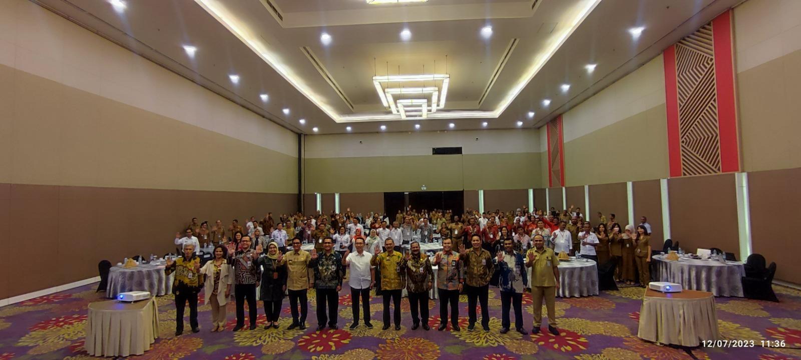 BNPP Perkenalkan Tagline Baru di Rakor Camat Perbatasan 2023: "Jaga Wilayahnya, Sejahterakan Rakyatnya"
