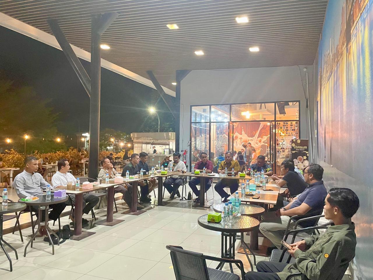 Coffe Night di PLBN Aruk: Diskusi Santai Lintas Instansi, Pererat Sinergi di Ujung Negeri