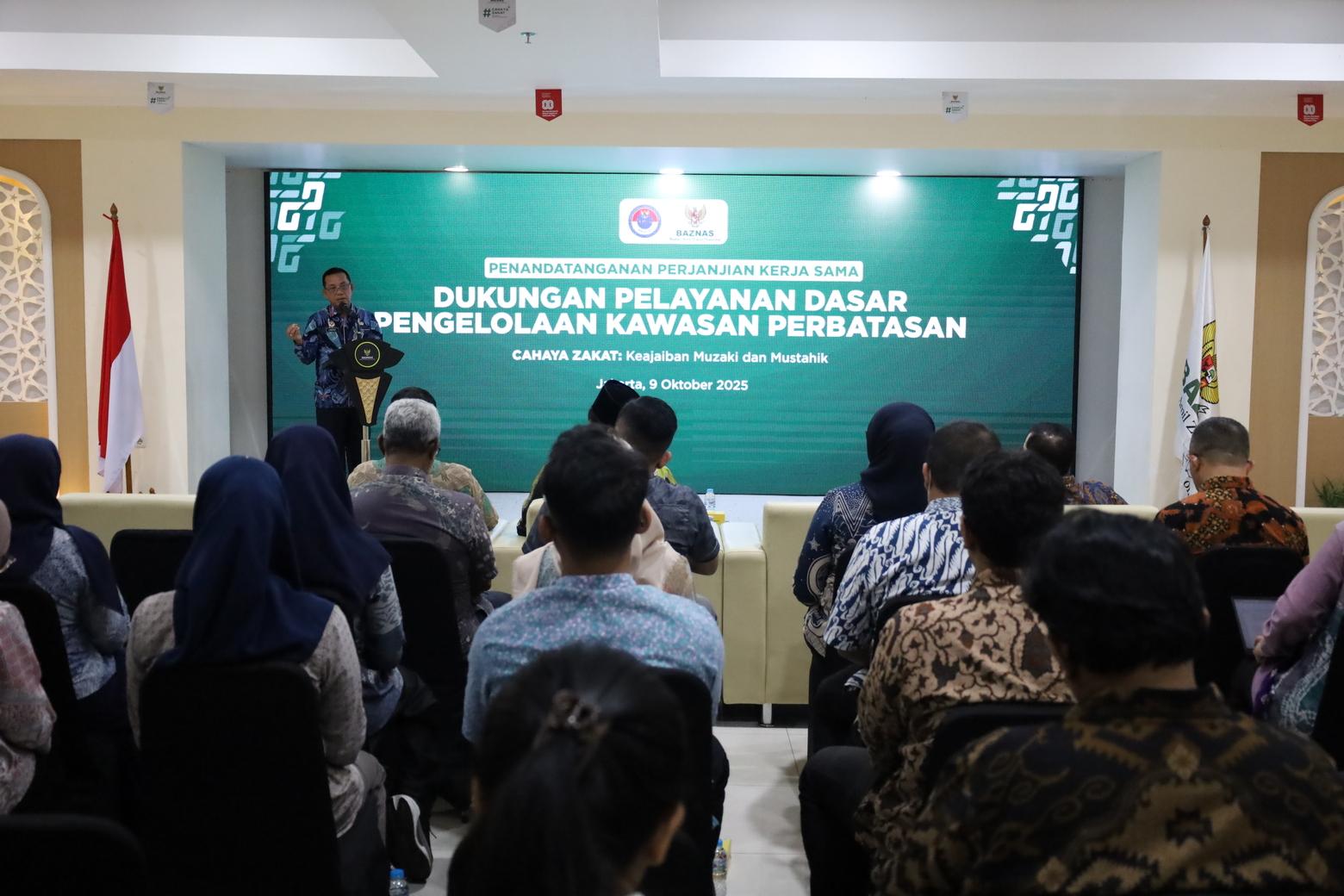 BNPP RI dan BAZNAS RI Jalin Kerja Sama Strategis untuk Tingkatkan Kesejahteraan Masyarakat Perbatasan