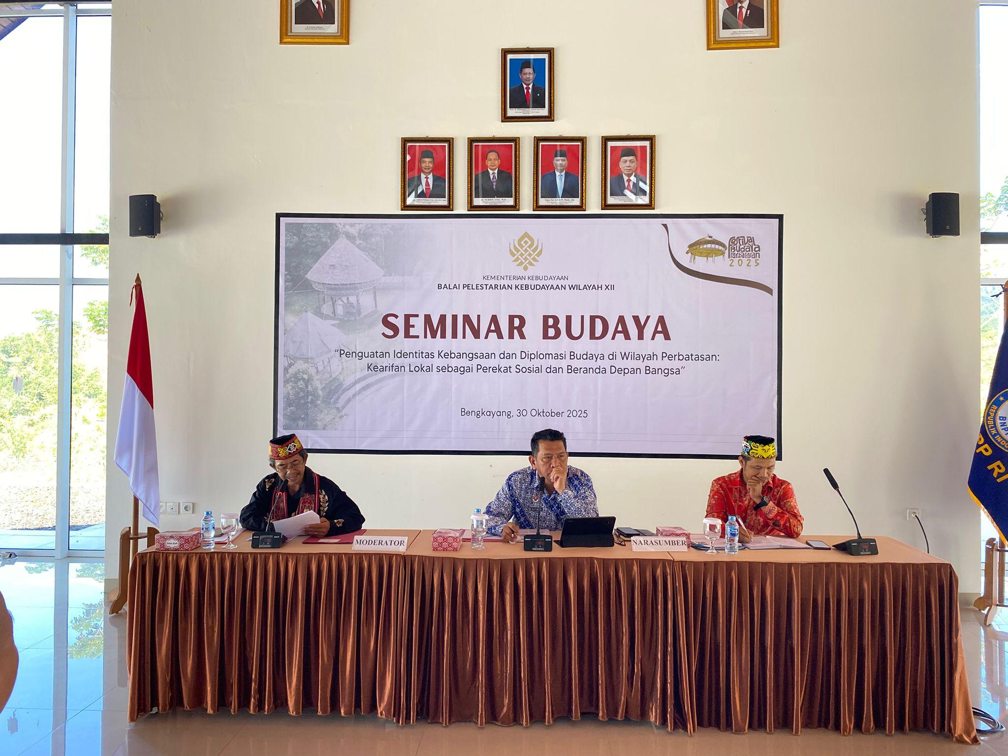 PLBN Jagoi Babang Dukung Penguatan Identitas Kebangsaan Lewat Seminar Budaya di Perbatasan