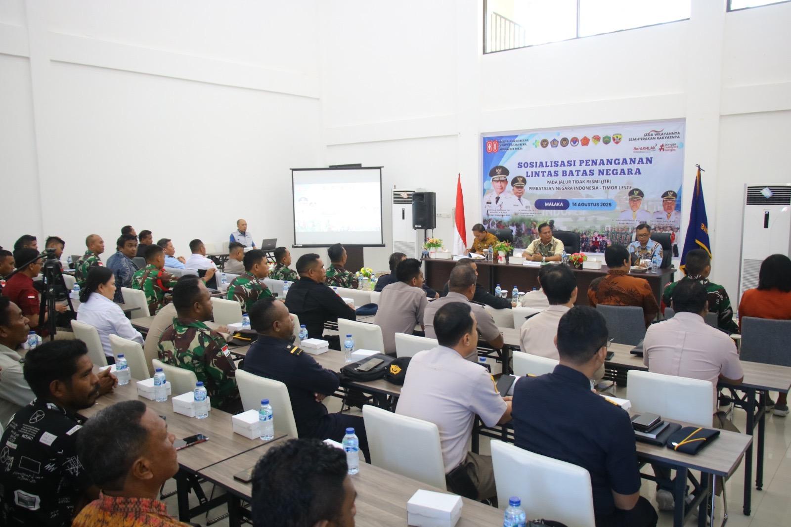 BNPP RI Sosialisasikan Penanganan Jalur Tidak Resmi di Perbatasan Indonesia–Timor Leste