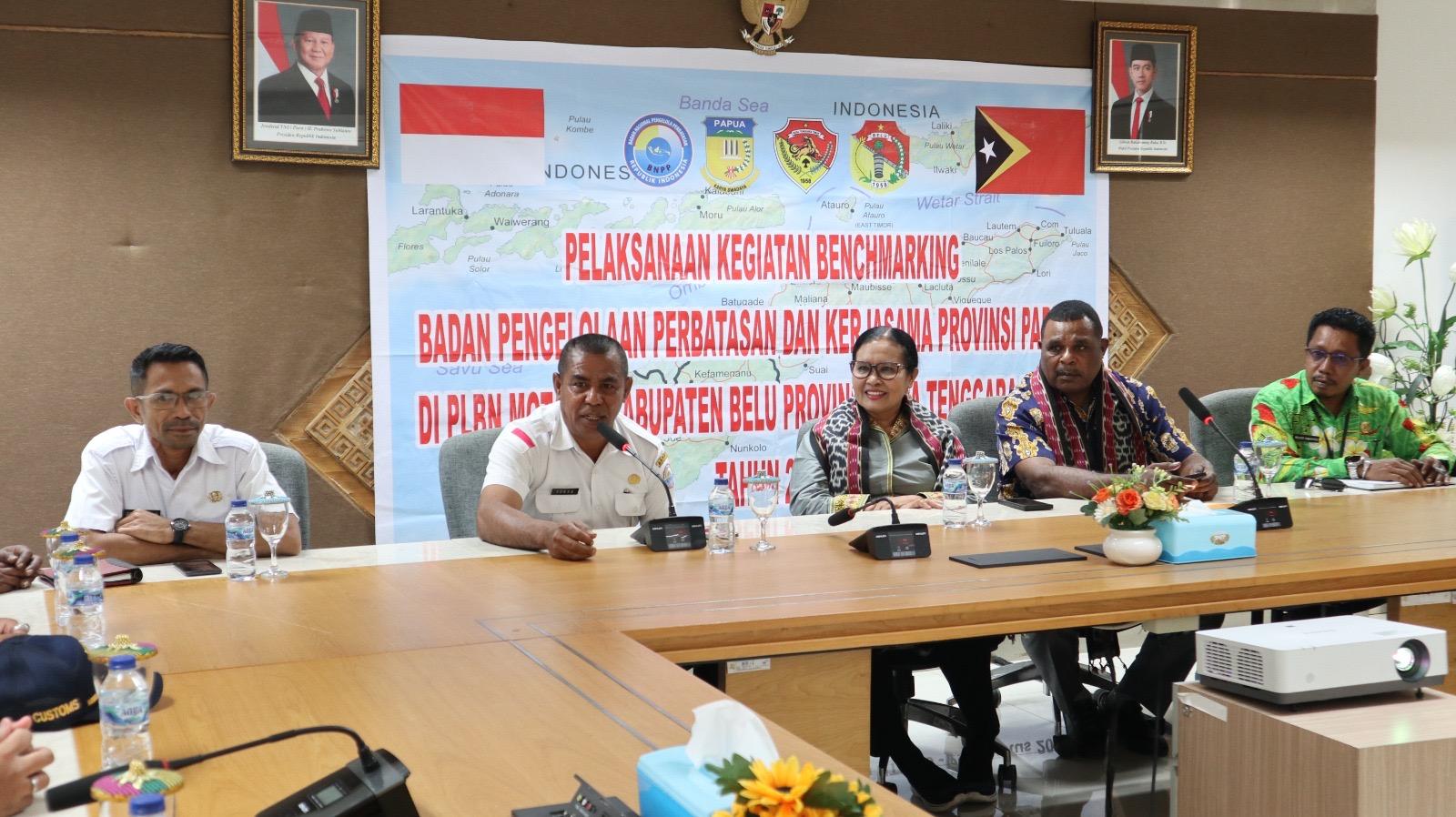 PLBN Motaain Fasilitasi Pertemuan BPPK Papua, Bahas Peningkatan Kualitas dan Inovasi Pelayanan Lintas Batas Negara