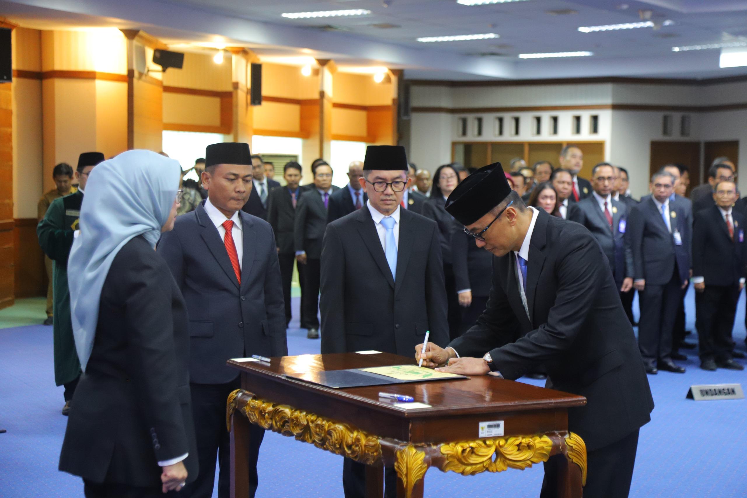 Sekretaris BNPP RI, Prof Zudan Arif Fakrulloh Hari Ini Dilantik Jadi Kepala BKN
