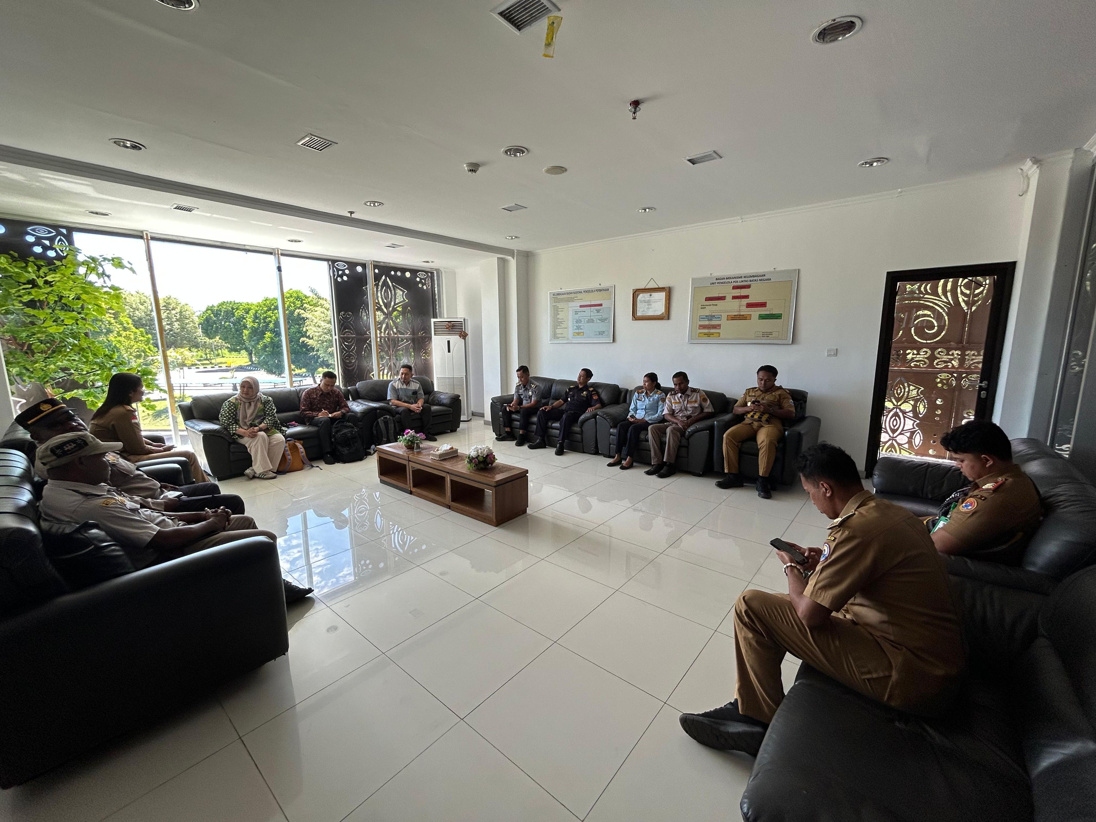 PLBN Skouw Terima Kunjungan Tim Kementerian Keuangan, Bahas Reformasi Sistem Penggajian ASN di Perbatasan