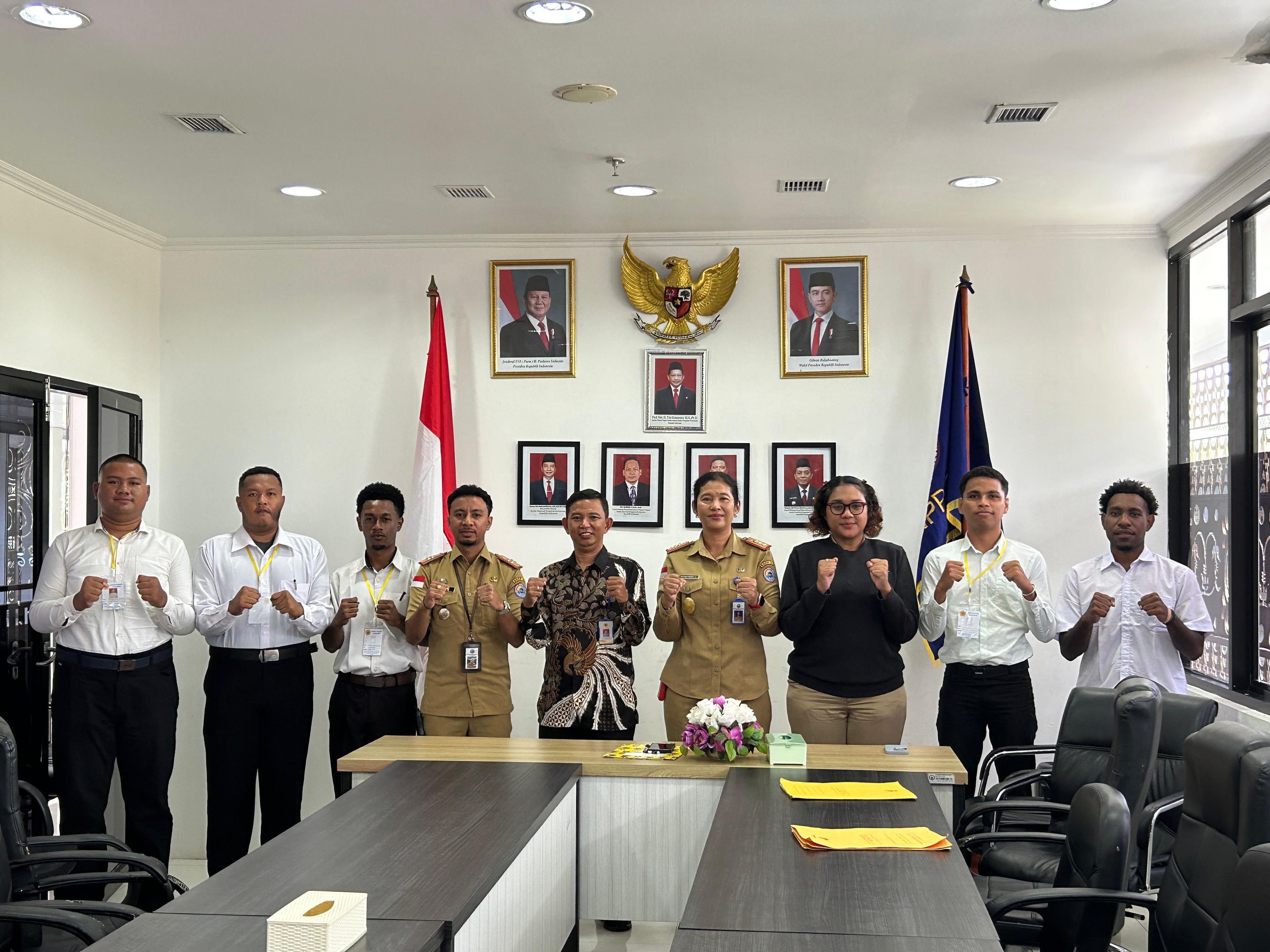 PLBN Skouw Fasilitasi Mahasiswa Magang UNCEN, Perkuat Kolaborasi Pendidikan dan Peningkatan SDM di Perbatasan Papua