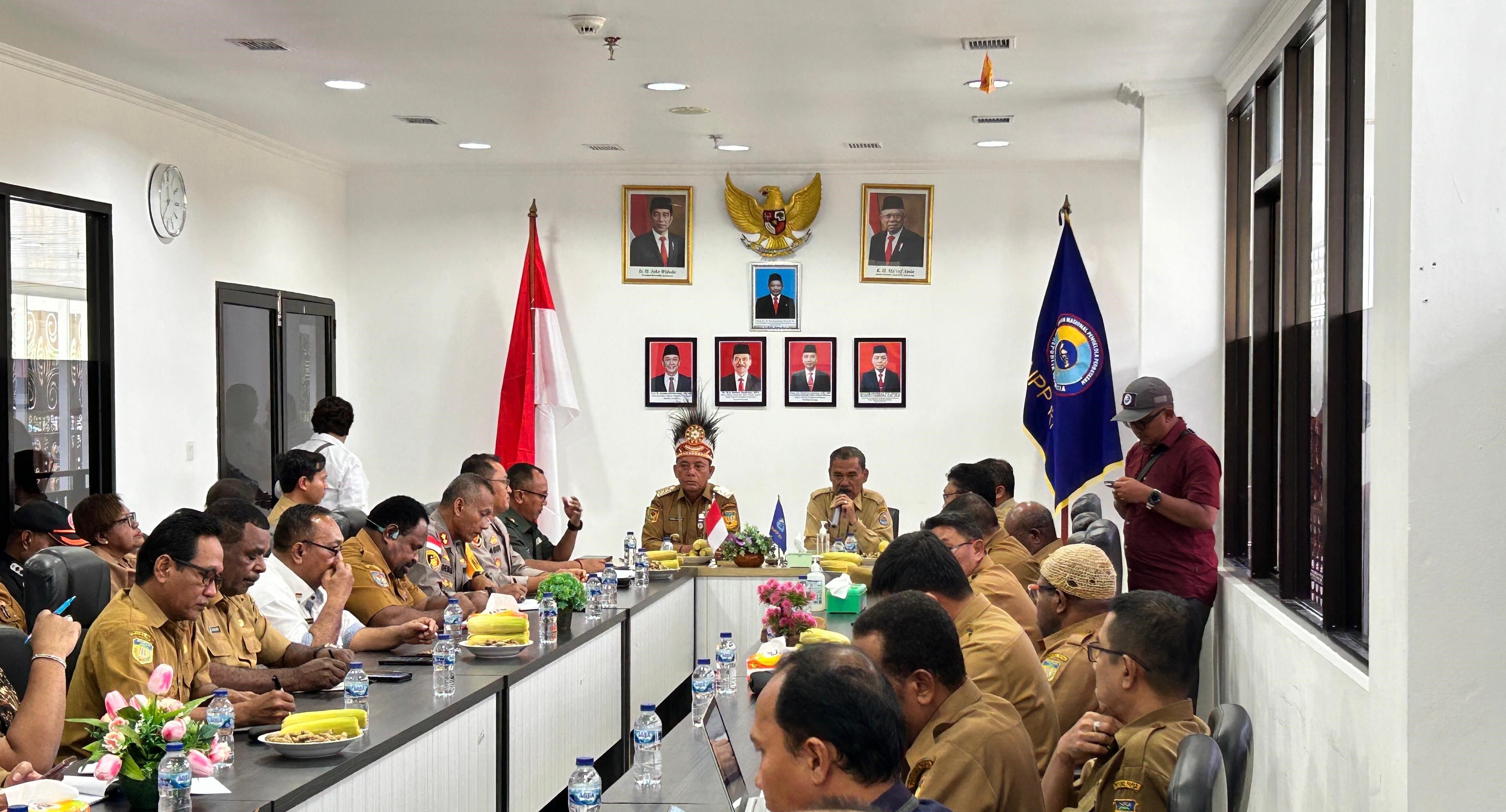 BNPP Bersama Pemprov Papua Sepakati Percepatan Alih Status Aset di PLBN Skouw