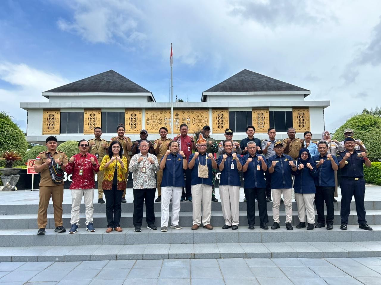 PLBN Skouw Terima Kunjungan Komite Pengawas Perpajakan, Perkuat Tata Kelola Kepabeanan dan Layanan Lintas Batas