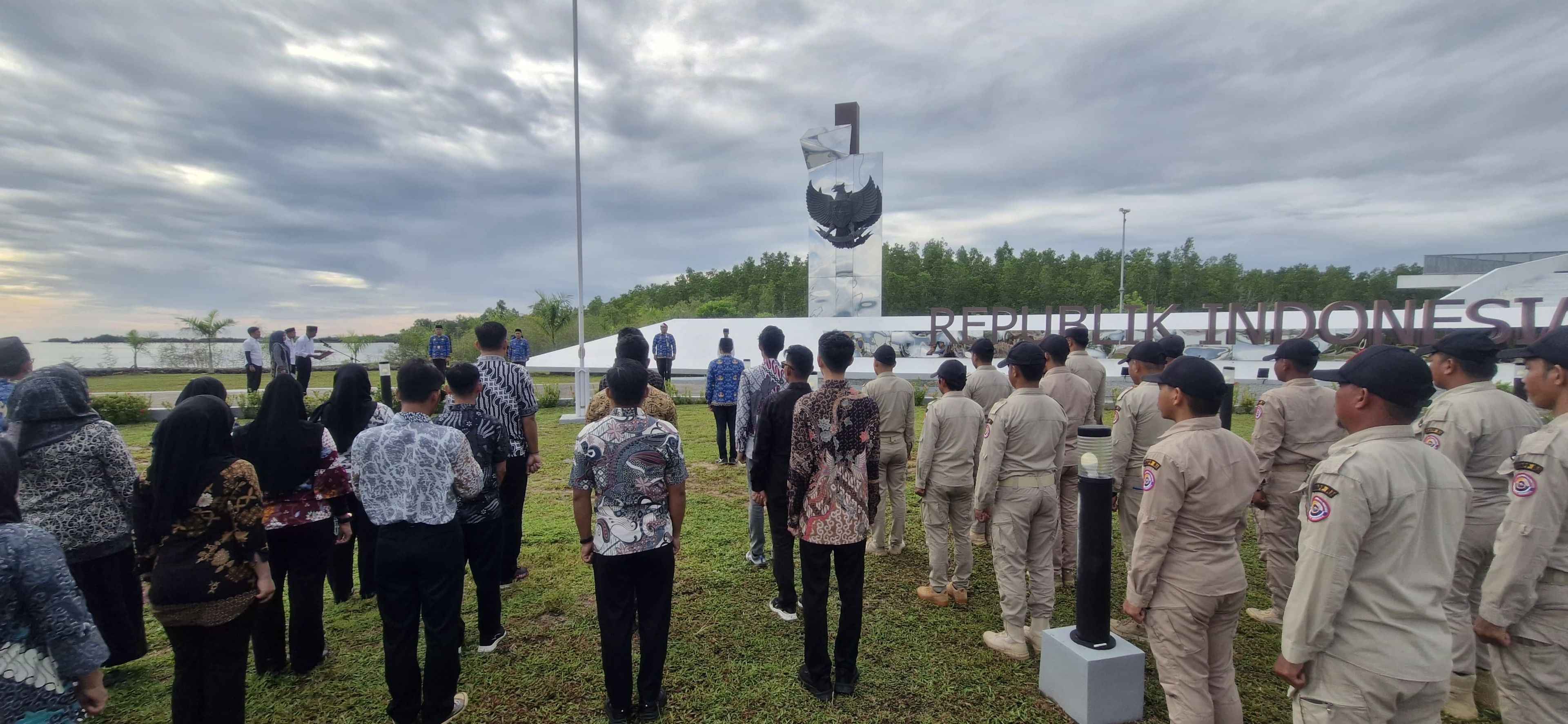 Upacara Bela Negara ke-76, Kepala PLBN Sei Nyamuk: Komitmen Masyarakat Perbatasan Jaga Kesatuan