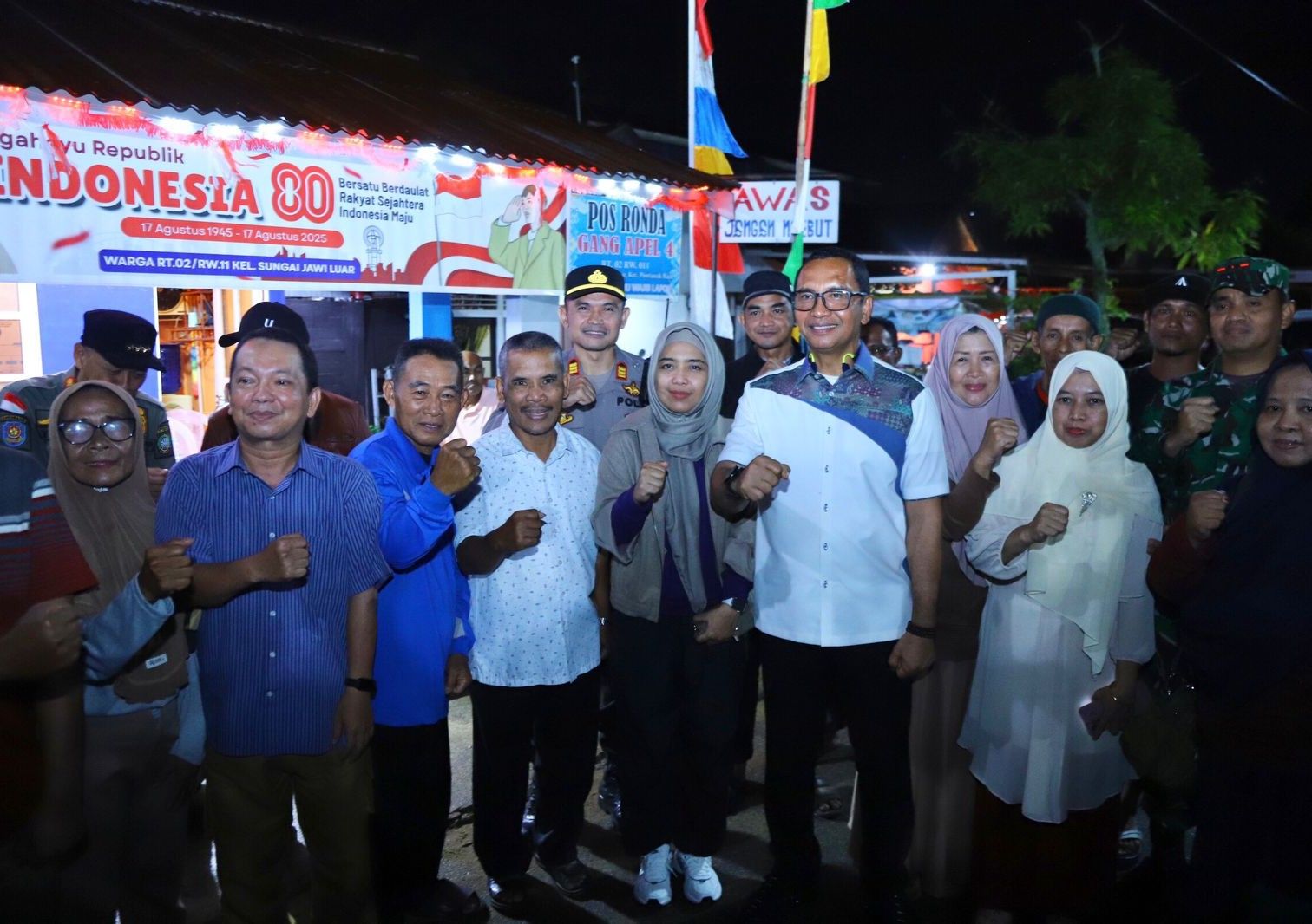 BNPP RI Apresiasi Kemandirian Warga Pontianak dalam Menghidupkan Siskamling