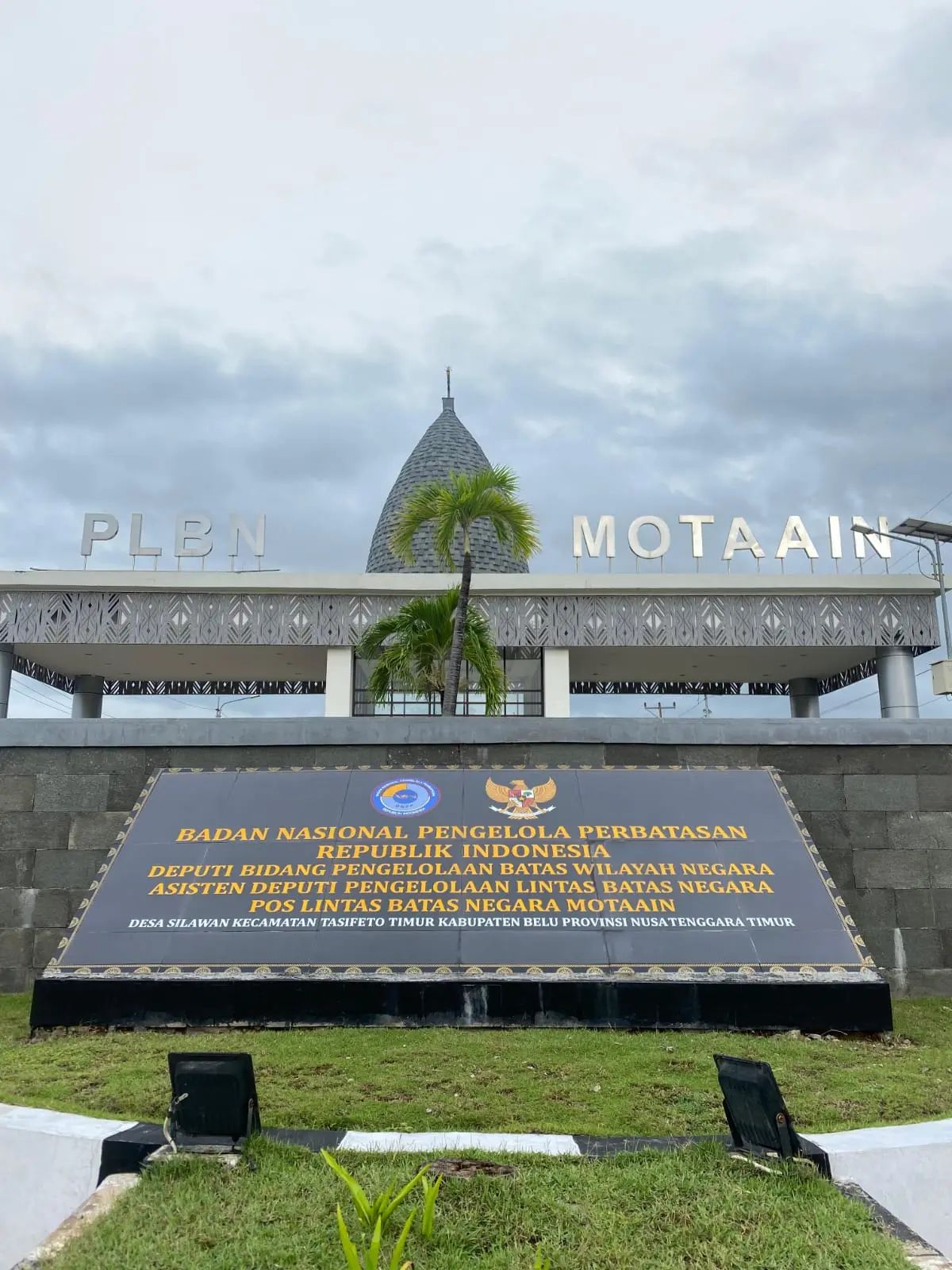 PLBN Motaain Berikan Pelayanan Perlintasan 2 Menteri Timor Leste