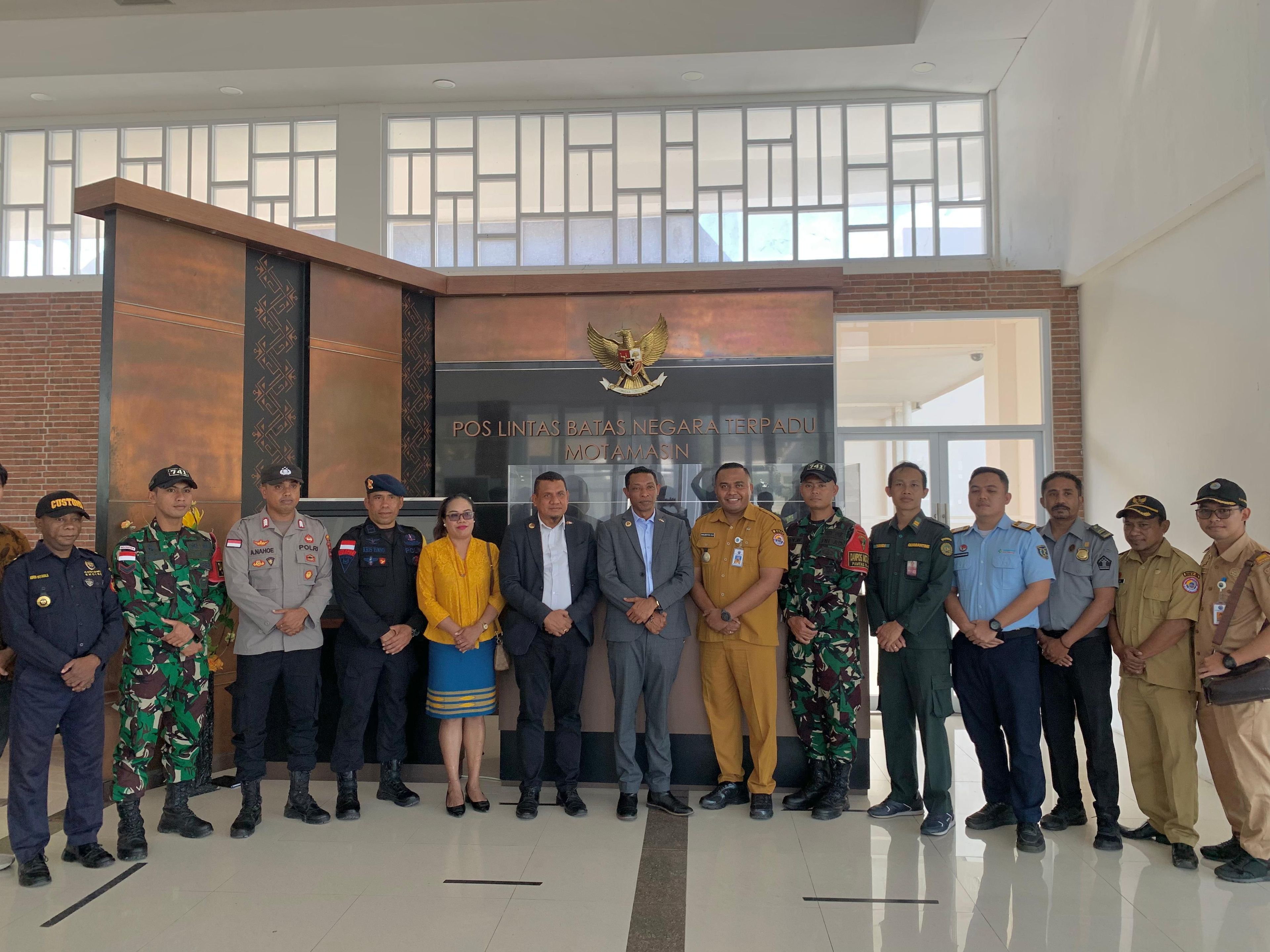 PLBN Motamasin Perkuat Sinergi Perbatasan Lewat Audiensi Bersama Konsulat RDTL