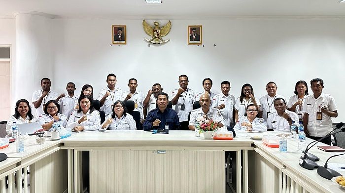 Menyamakan Langkah untuk Peningkatan Kinerja, BNPP Gelar Pembinaan Kepegawaian di PLBN NTT