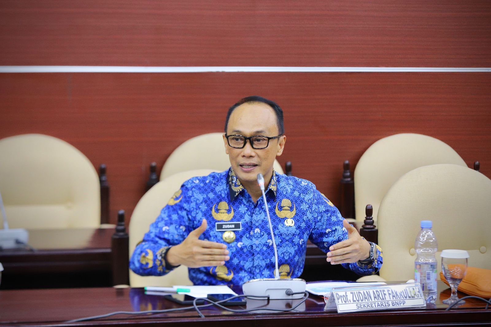 Jadi Keynote Speech di Seminar Nasional Komite I DPD RI, Prof Zudan Sekretaris BNPP: Kawasan Perbatasan Merupakan Ruang Kerja Kita