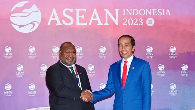 KTT ke-43 ASEAN Ditutup, Jokowi Apresiasi Perekonomian di Perbatasan RI-PNG  Bergeliat 