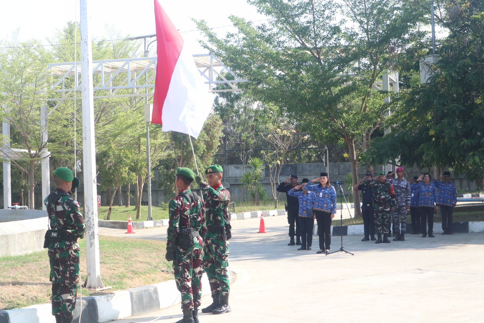 Gelar Upacara Sumpah Pemuda, PLBN Motaain Dorong Peran Pemuda Rawat Persatuan NKRI