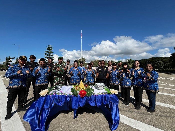 Bangun Perbatasan Untuk Indonesia Emas, Begini Suasana Upacara Peringatan HUT ke-14 BNPP RI di PLBN Motamasin