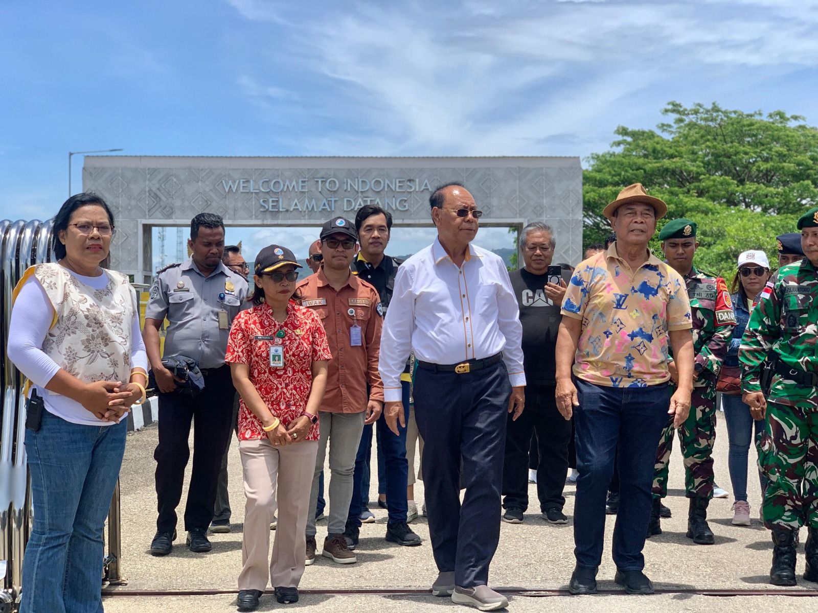 PLBN Motamasin Terima Kunjungan Bupati Malaka, Perkuat Sinergi Pengembangan Ekonomi Perbatasan