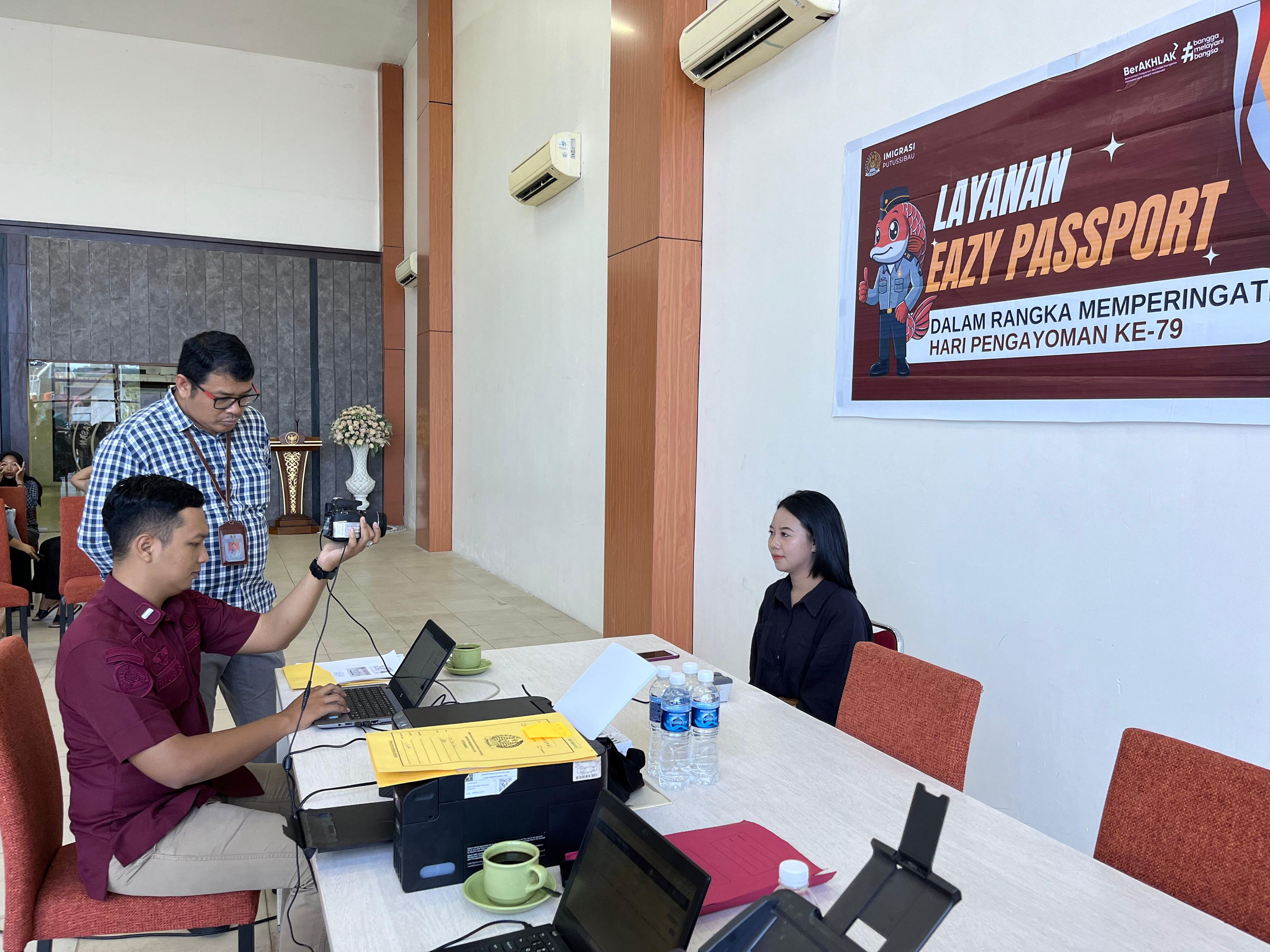 PLBN Badau Fasilitasi Kantor Imigrasi Putussibau Buka Layanan Eazy Passport