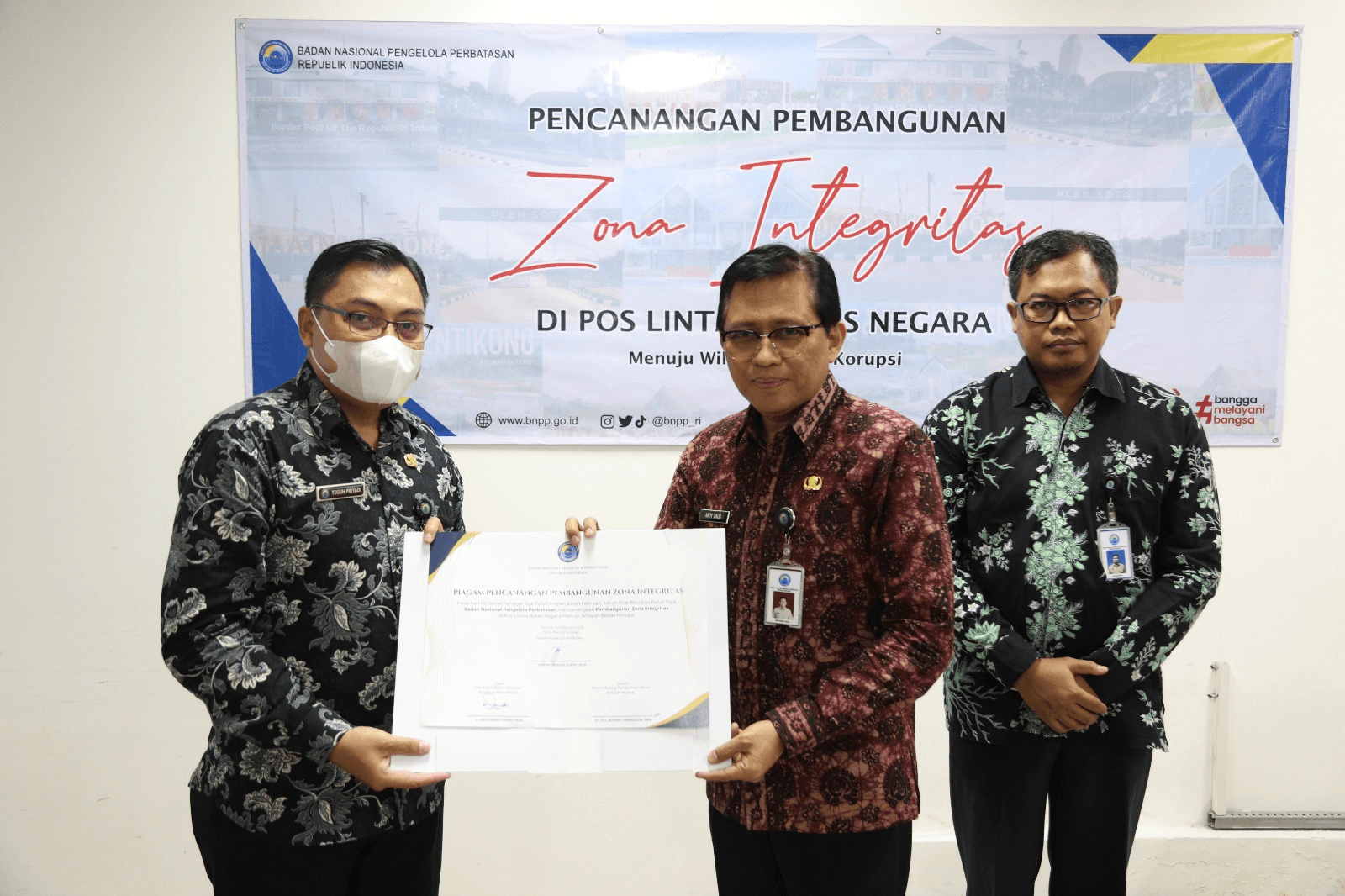 BNPP Canangkan Zona Integritas di Delapan PLBN