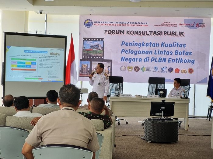 PLBN Entikong Gelar FKP untuk Tingkatkan Kualitas Layanan Lintas Batas Negara