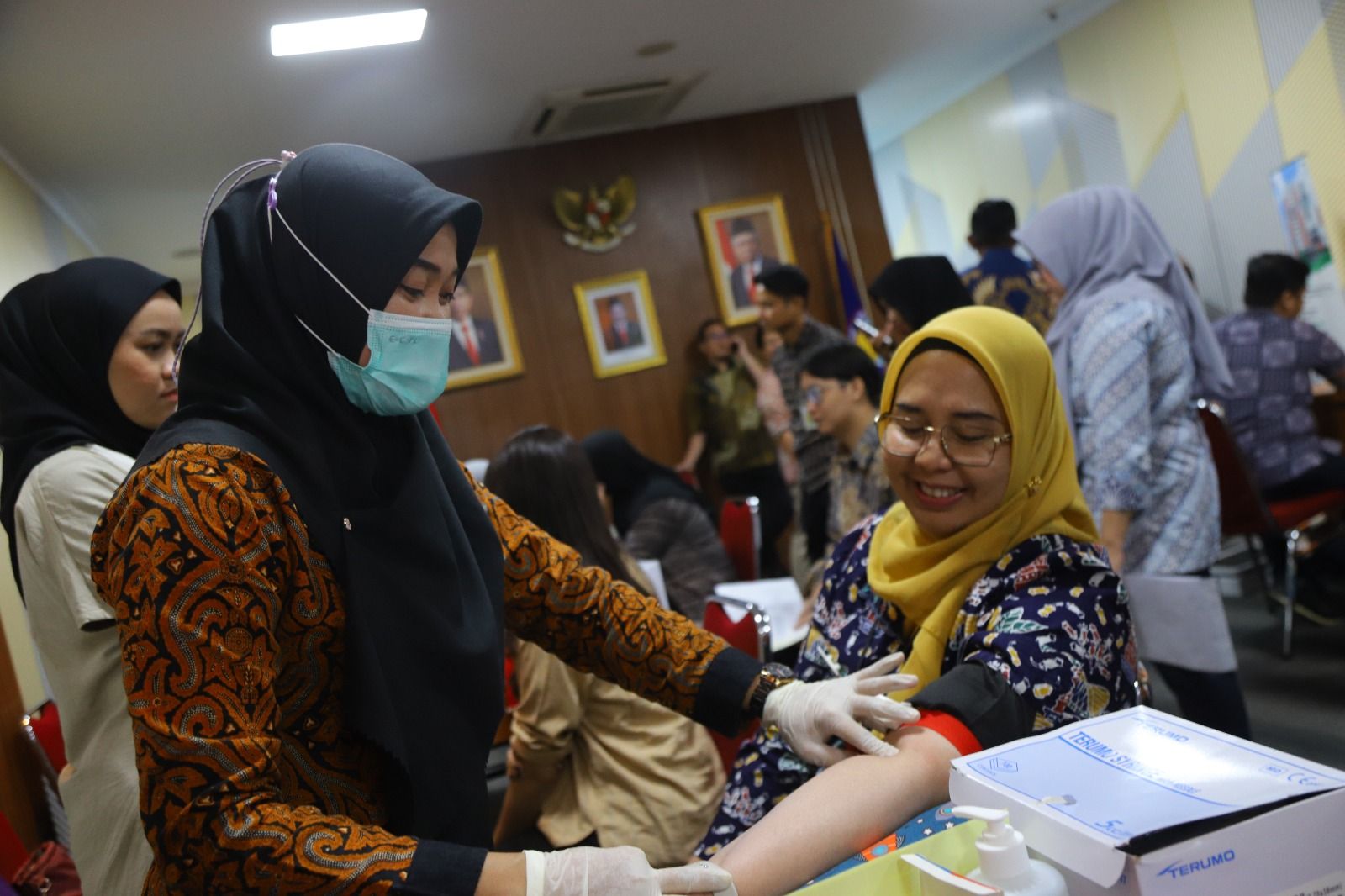 Semarak HUT ke-14, BNPP RI Gelar Layanan Medical Check-Up Bagi Seluruh Pegawai