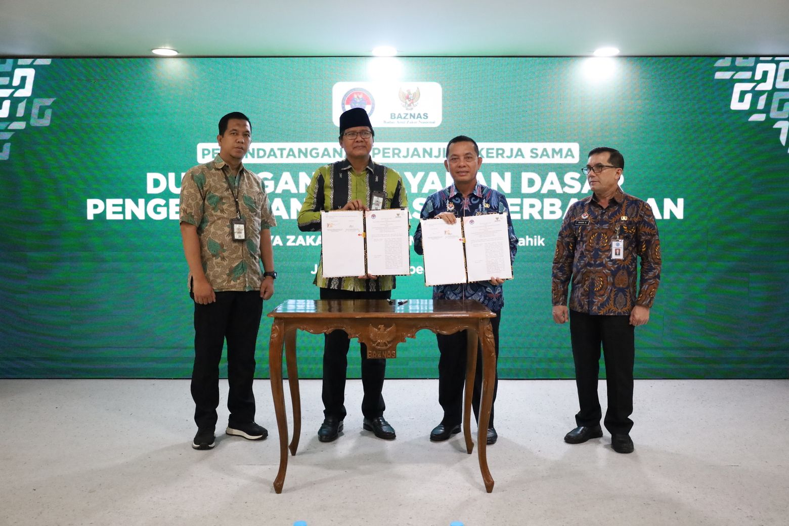 BNPP RI dan BAZNAS RI Jalin Kerja Sama Strategis untuk Tingkatkan Kesejahteraan Masyarakat Perbatasan
