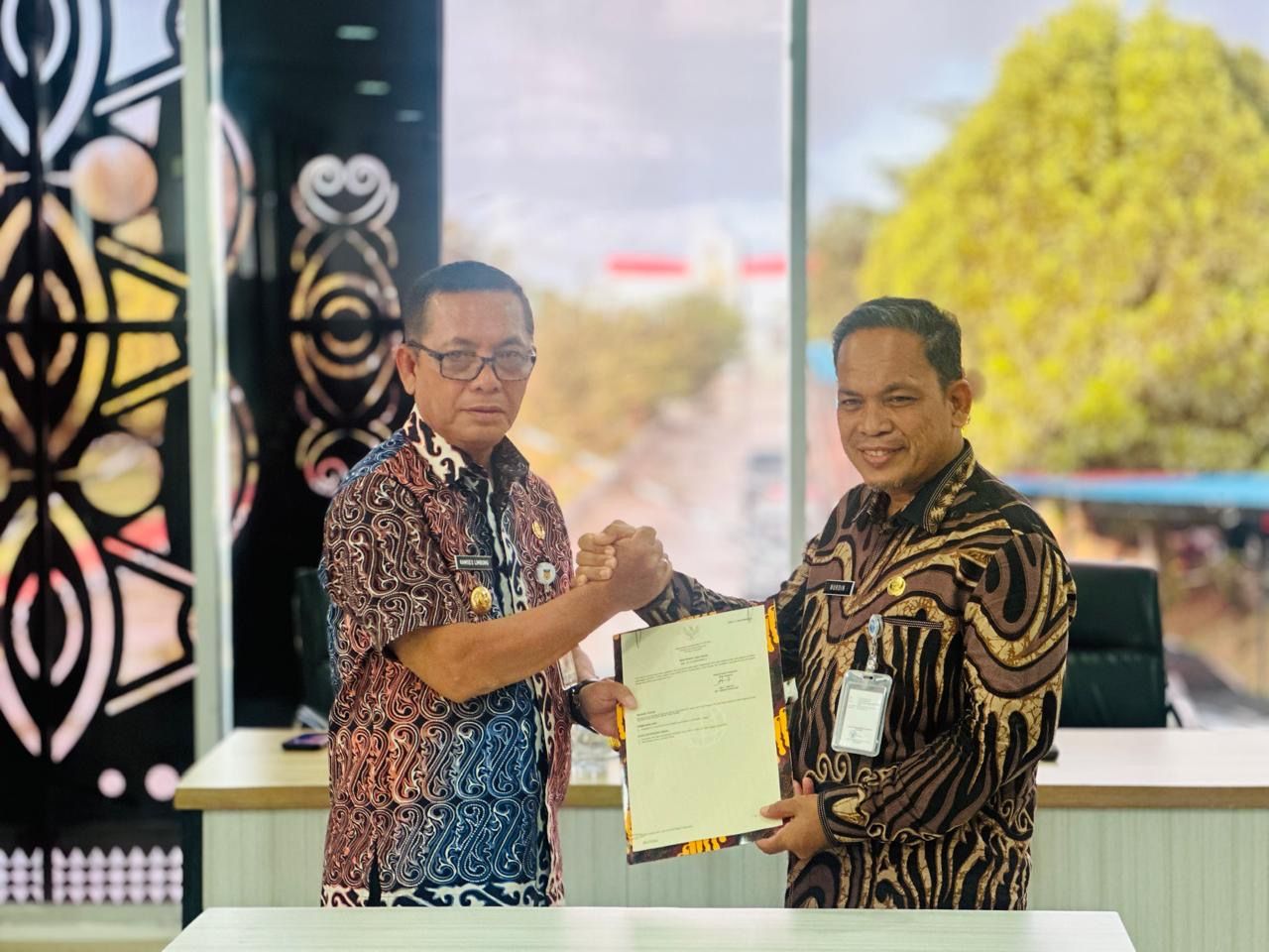 Serah Terima Hibah BMN di PLBN Skouw, BNPP RI dan Pemprov Papua Perkuat Ekonomi Perbatasan