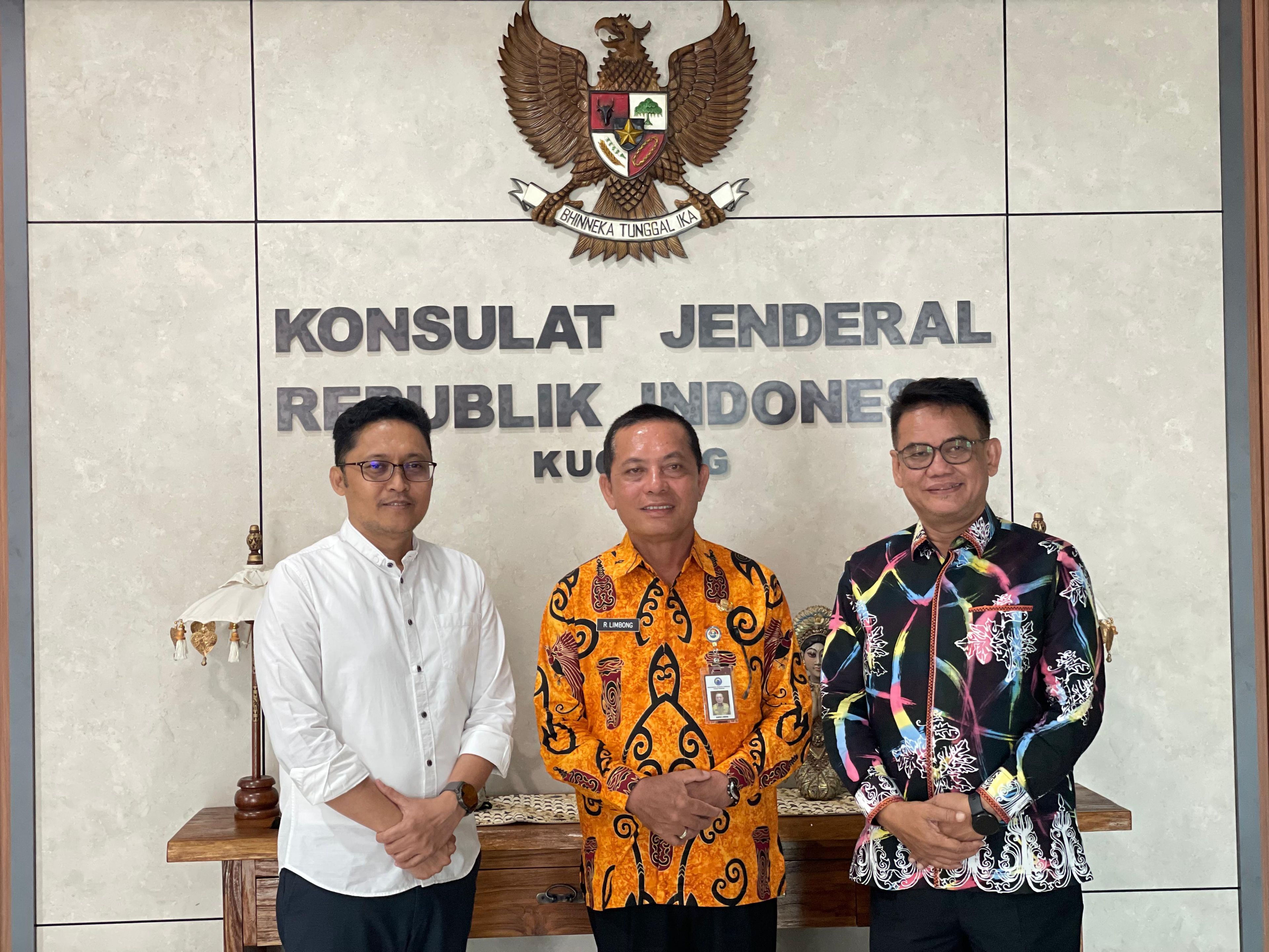 BNPP RI dan KJRI Kuching Bahas Peningkatan Infrastruktur Perbatasan di Kalimantan Barat