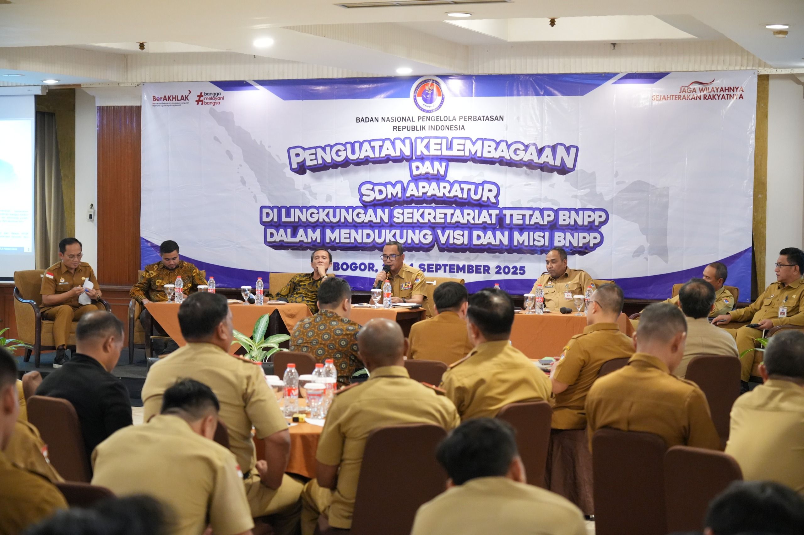 BNPP RI Mantapkan Sinergi Pengelolaan Perbatasan Lewat Sosialisasi Penguatan Kapasitas ASN dan Kelembagaan