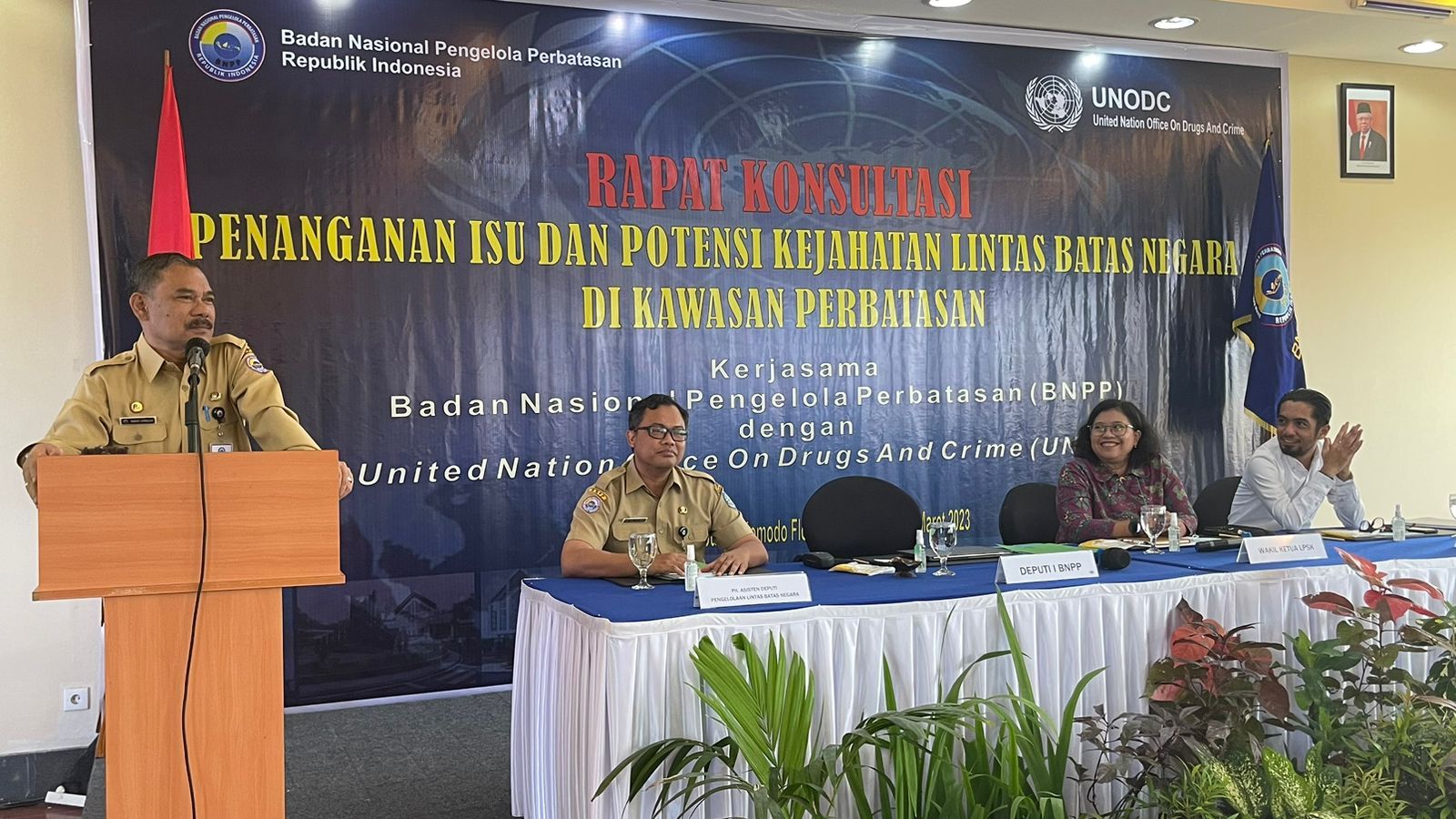 Rapat dengan UNODC, BNPP Fokus Mitigasi Kejahatan Antarnegara