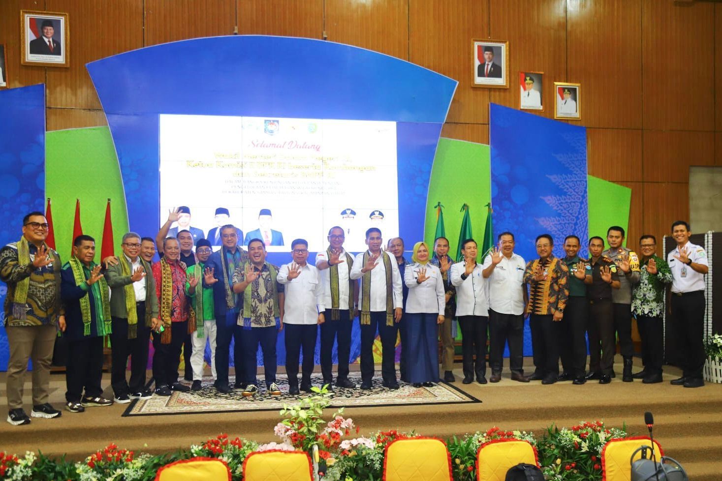 BNPP RI Bersama Komisi II DPR RI Bahas Akselerasi Pembangunan Perbatasan di Sambas